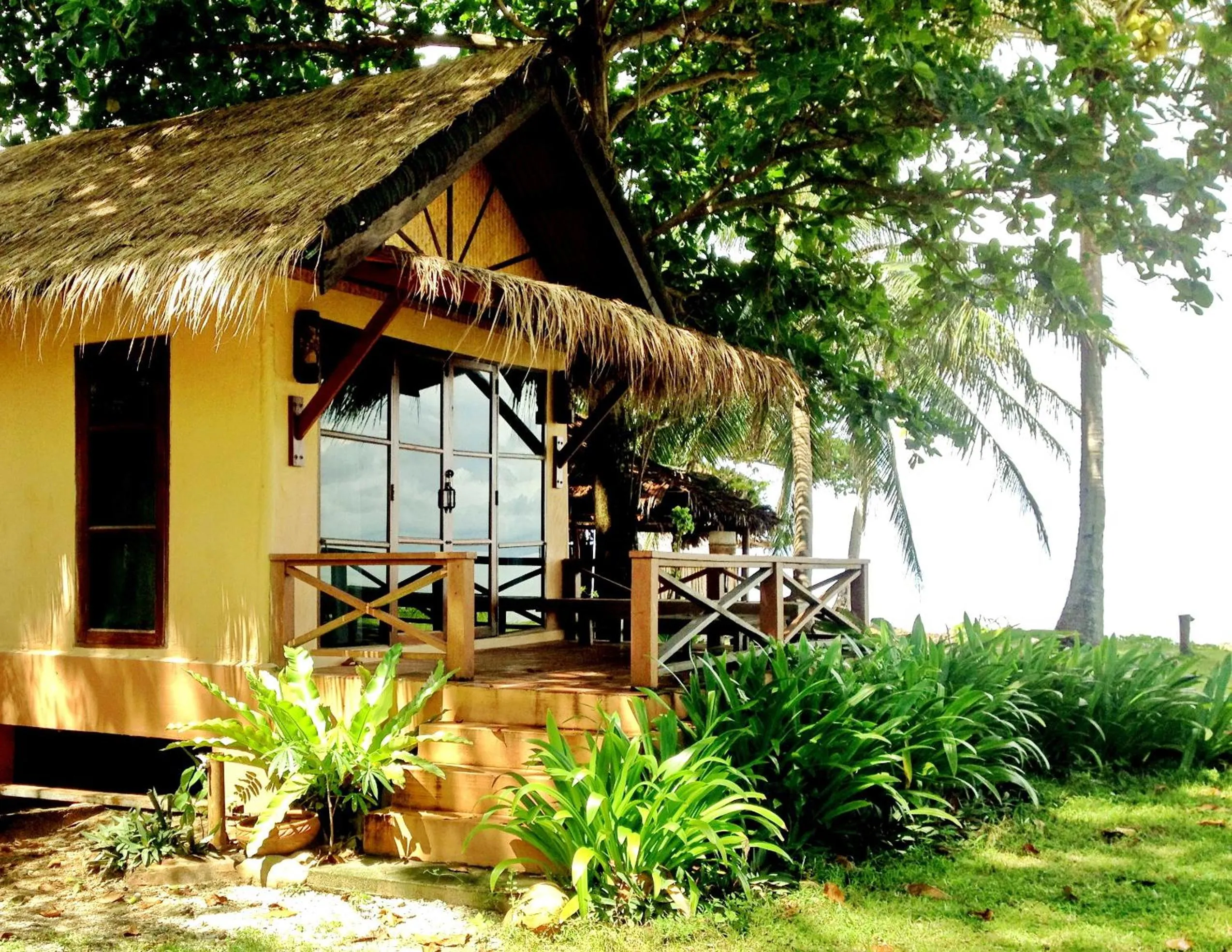 Balcony/Terrace in Nautilus Right on the Beach - Adult Only - SHA Extra Plus