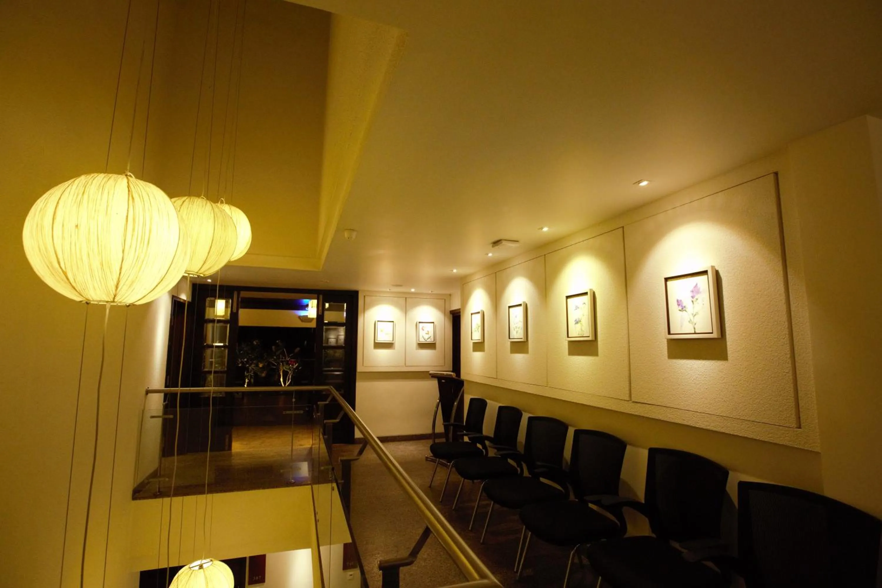 Seating area in Temple Tree Hotel