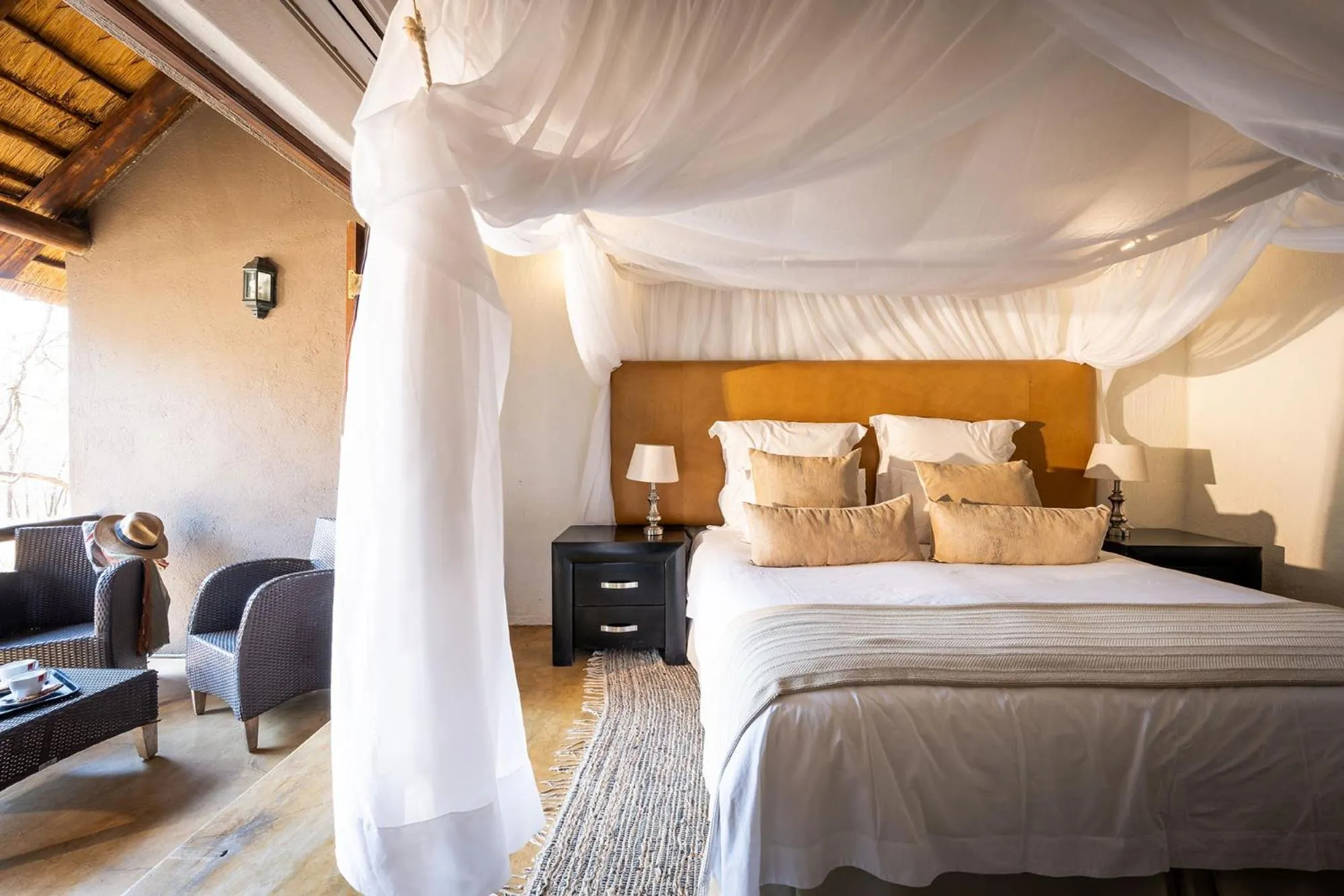 Bed in Karongwe- Shiduli Safari Lodge