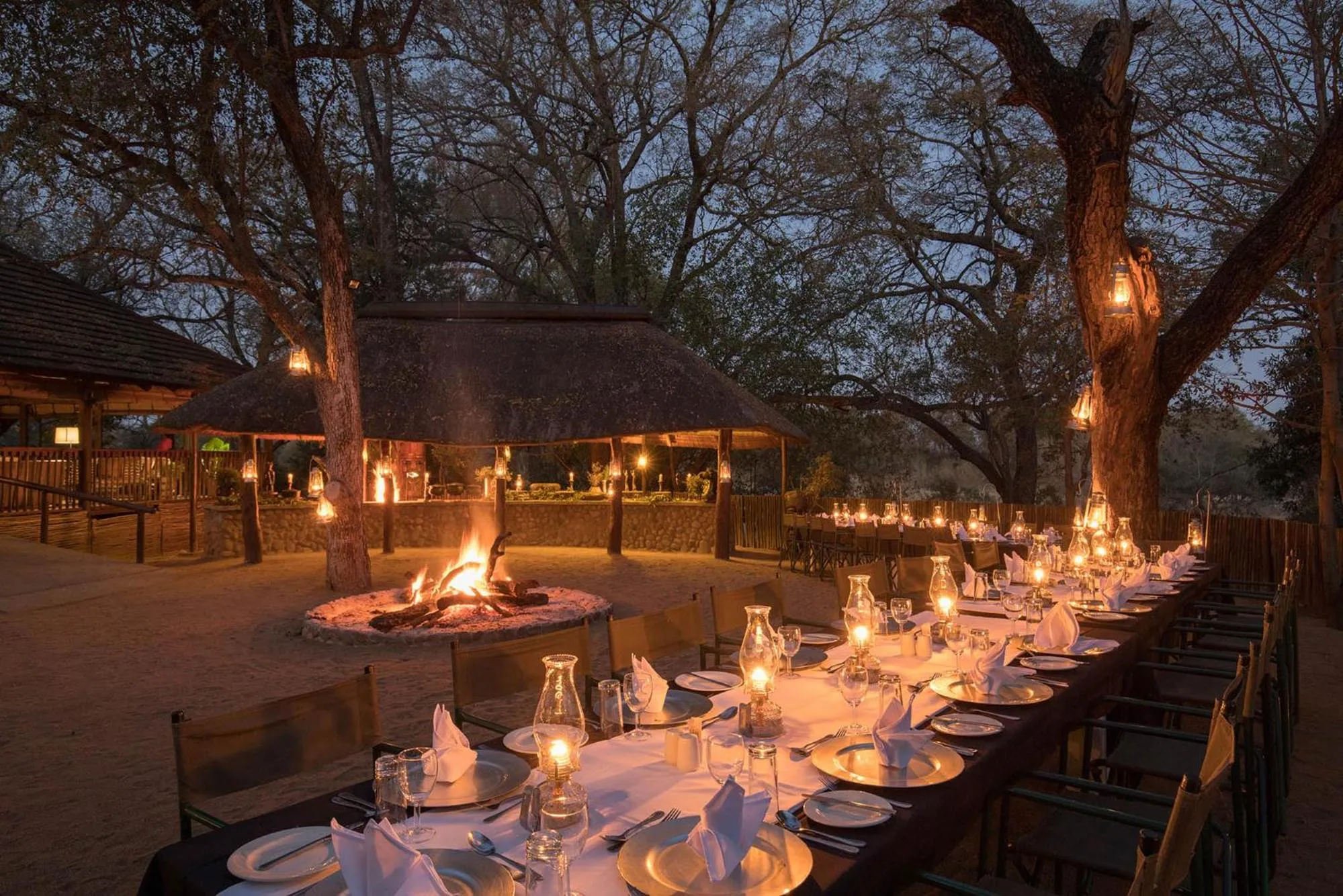 Restaurant/places to eat in Karongwe - Chisomo Safari Camp