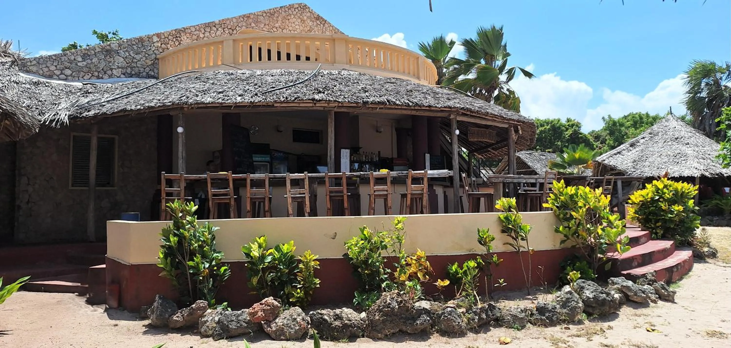 Lounge or bar in Kipepeo Beach and Village