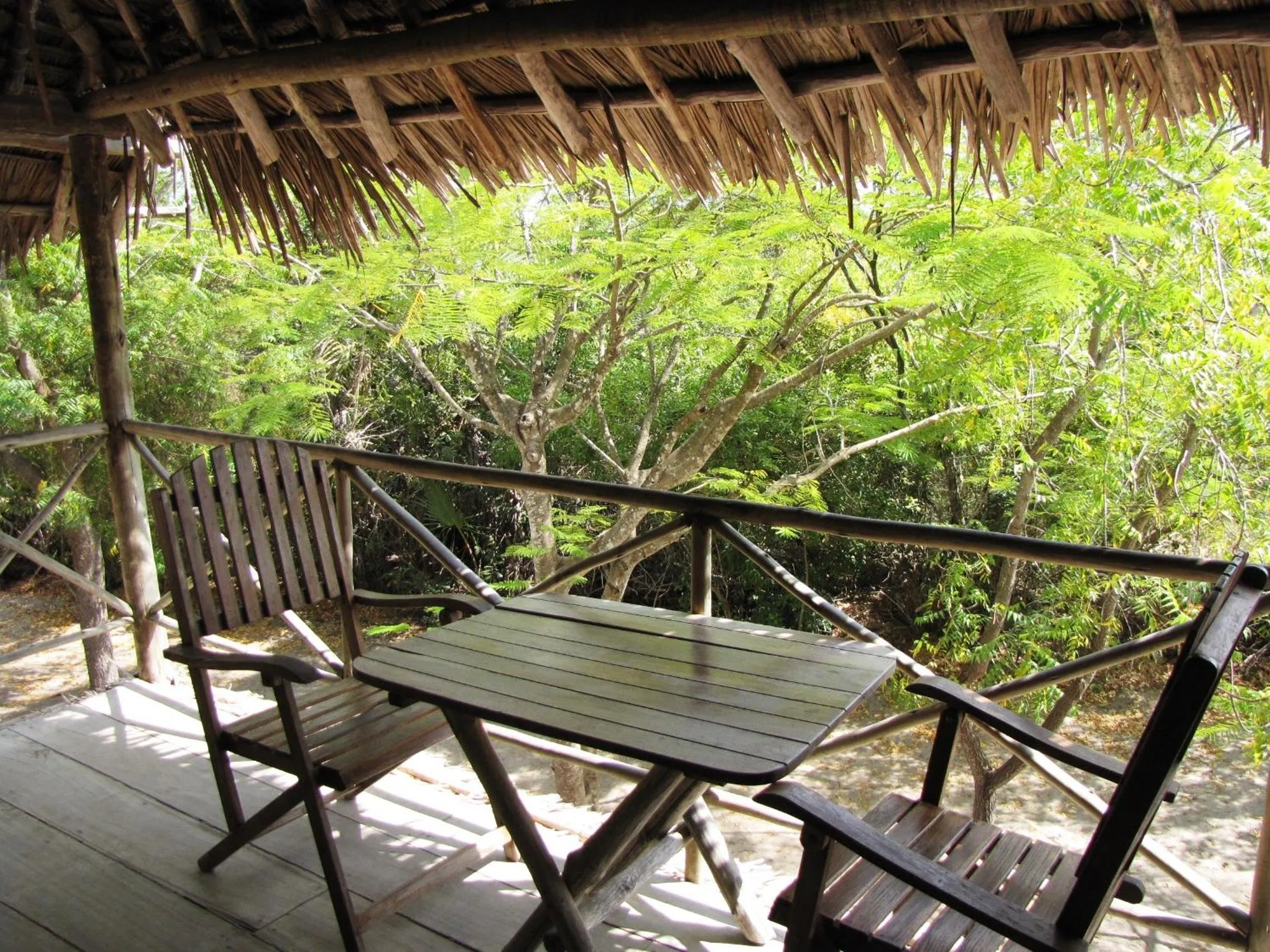 Balcony/Terrace in Kipepeo Beach and Village