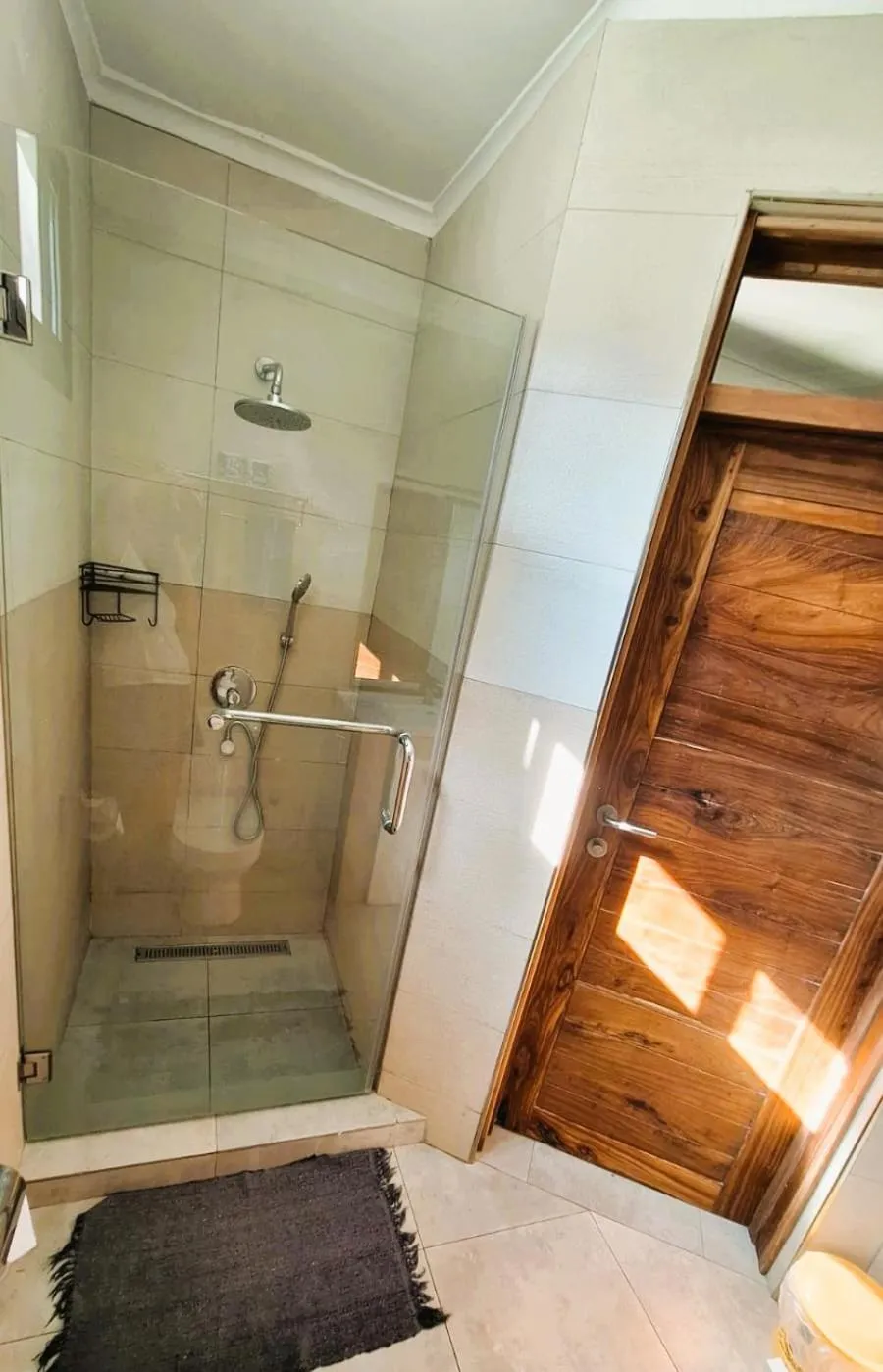 Shower in Kipepeo Beach and Village