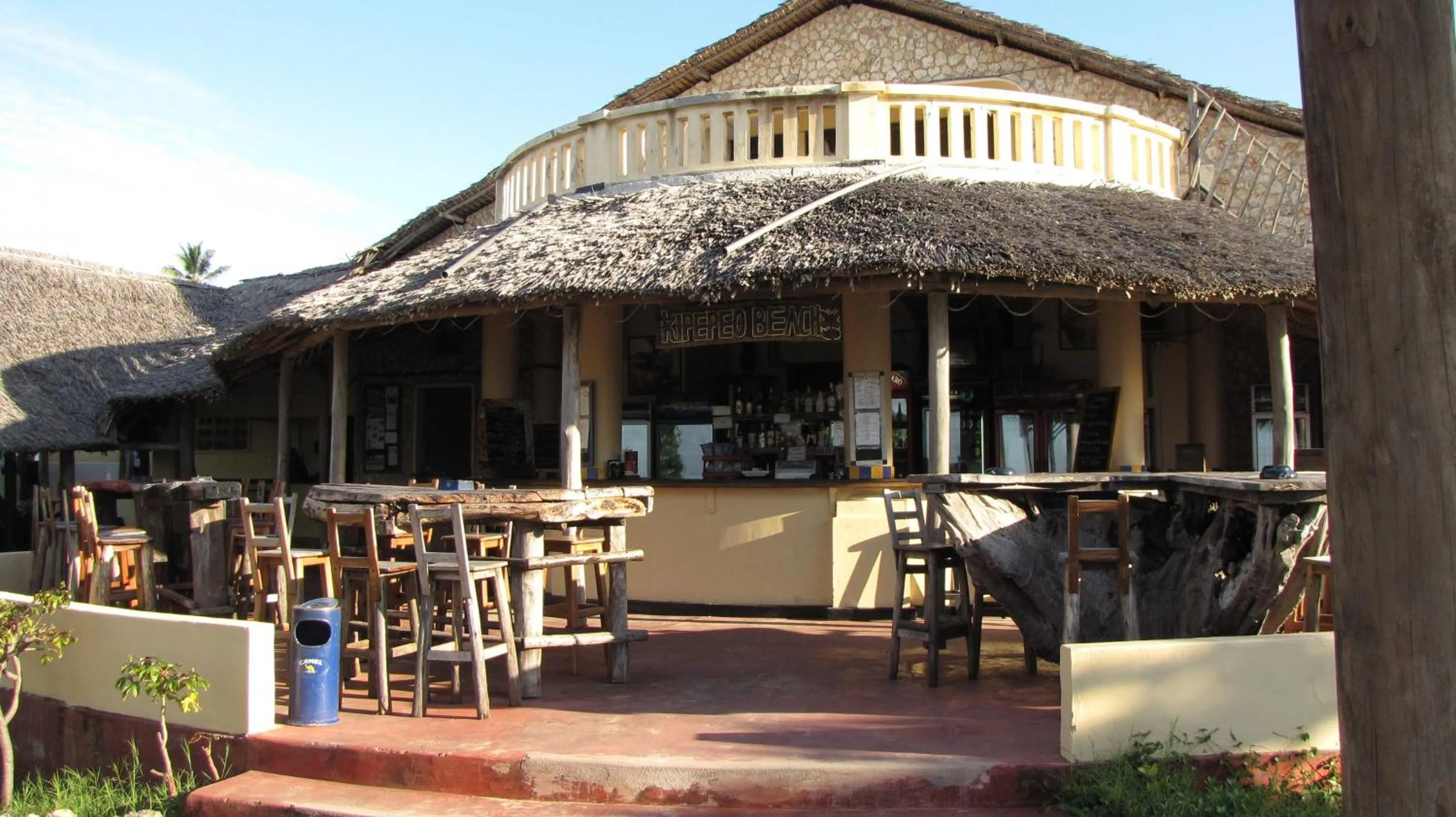 Lounge or bar in Kipepeo Beach and Village