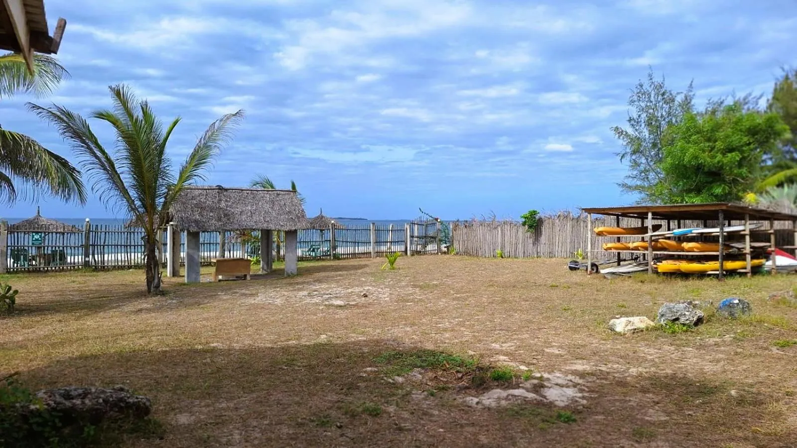 Natural landscape in Kipepeo Beach and Village