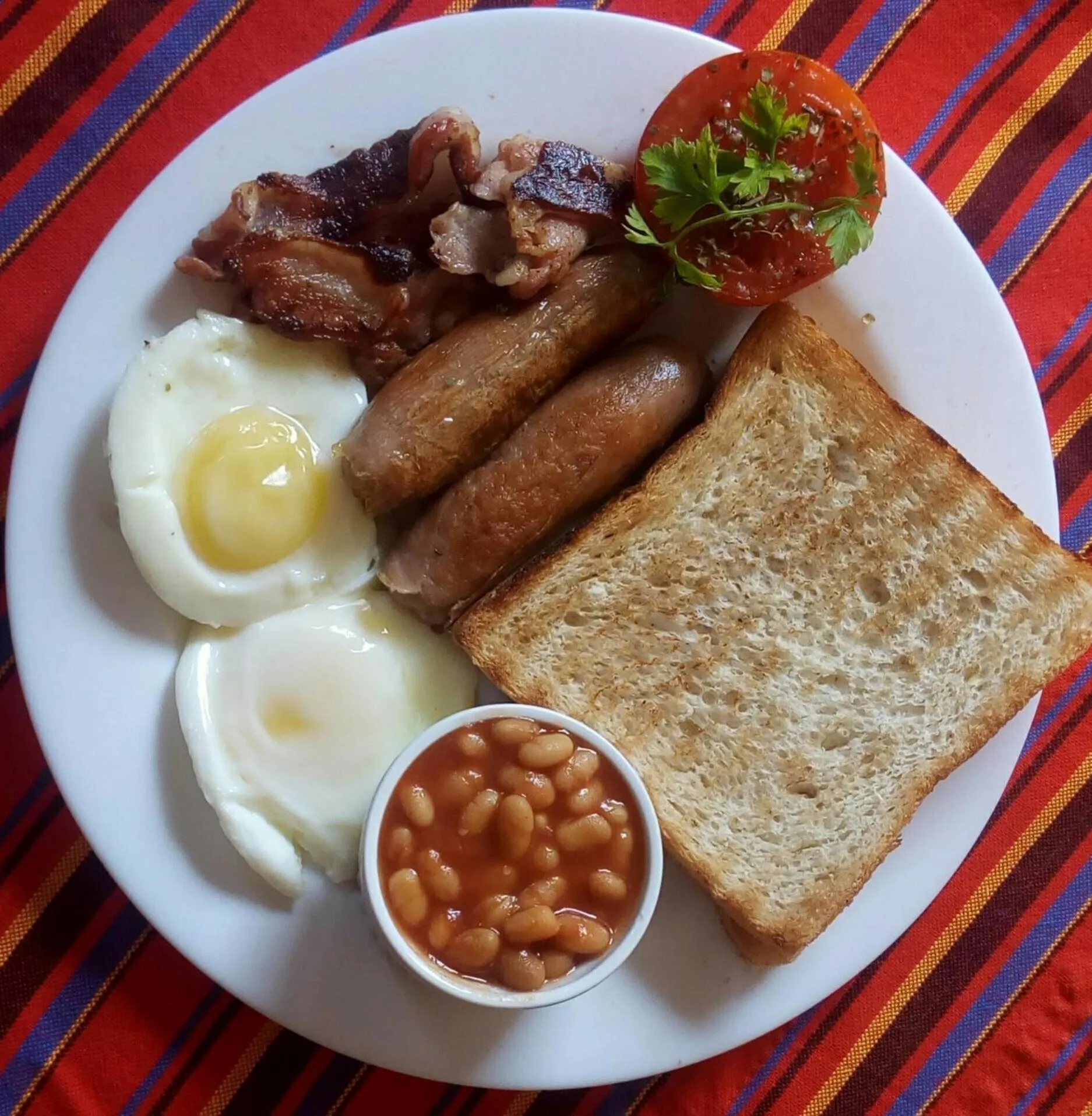 Breakfast in Kipepeo Beach and Village