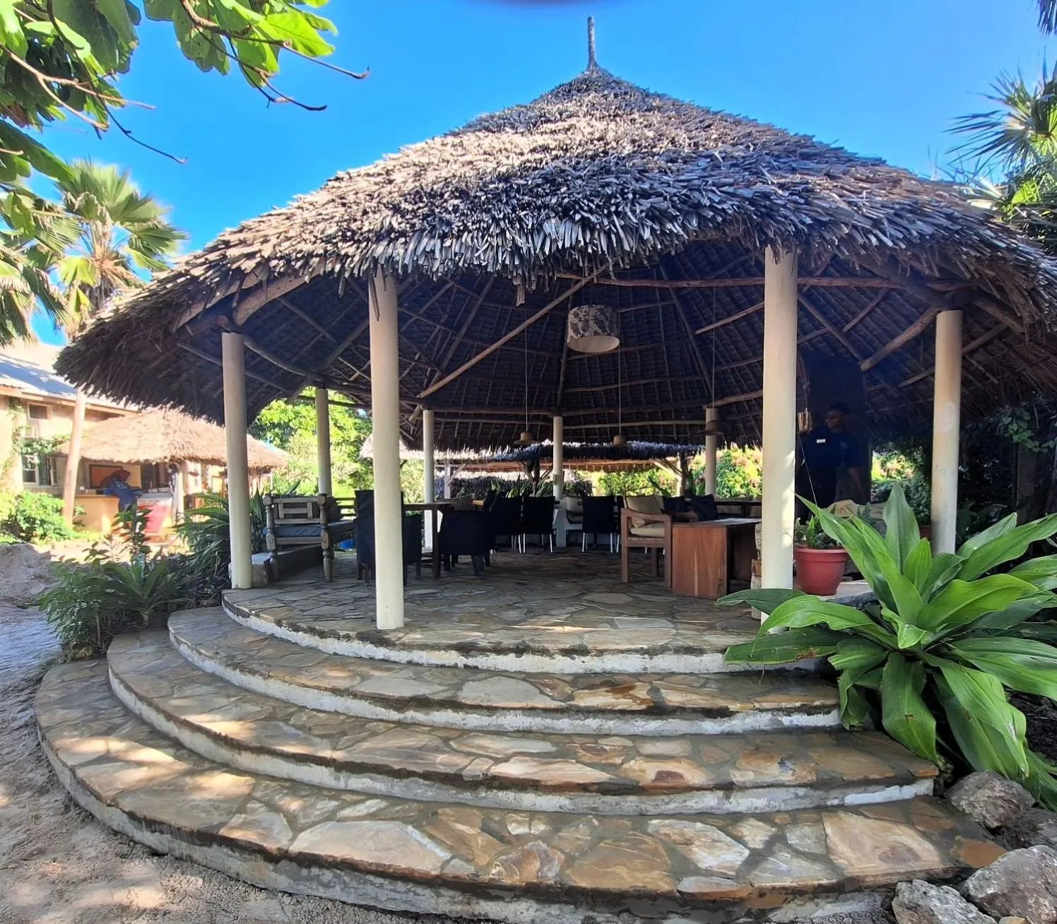 Balcony/Terrace in Kipepeo Beach and Village