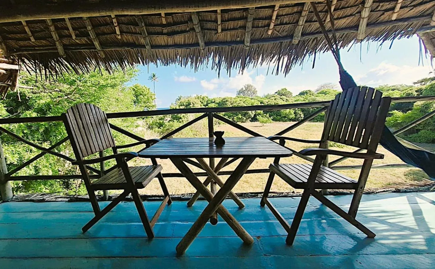 Balcony/Terrace in Kipepeo Beach and Village