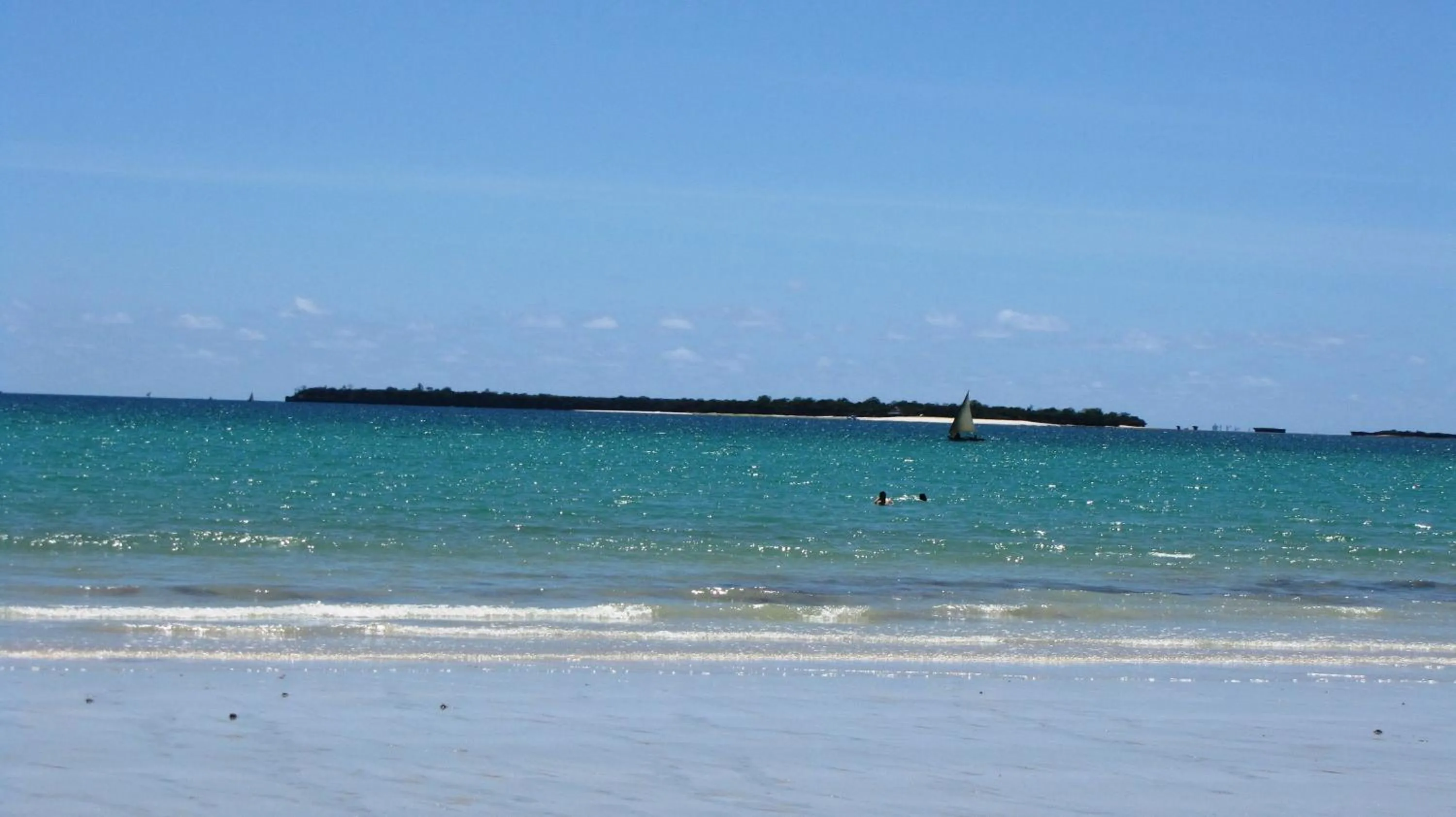 Natural landscape in Kipepeo Beach and Village