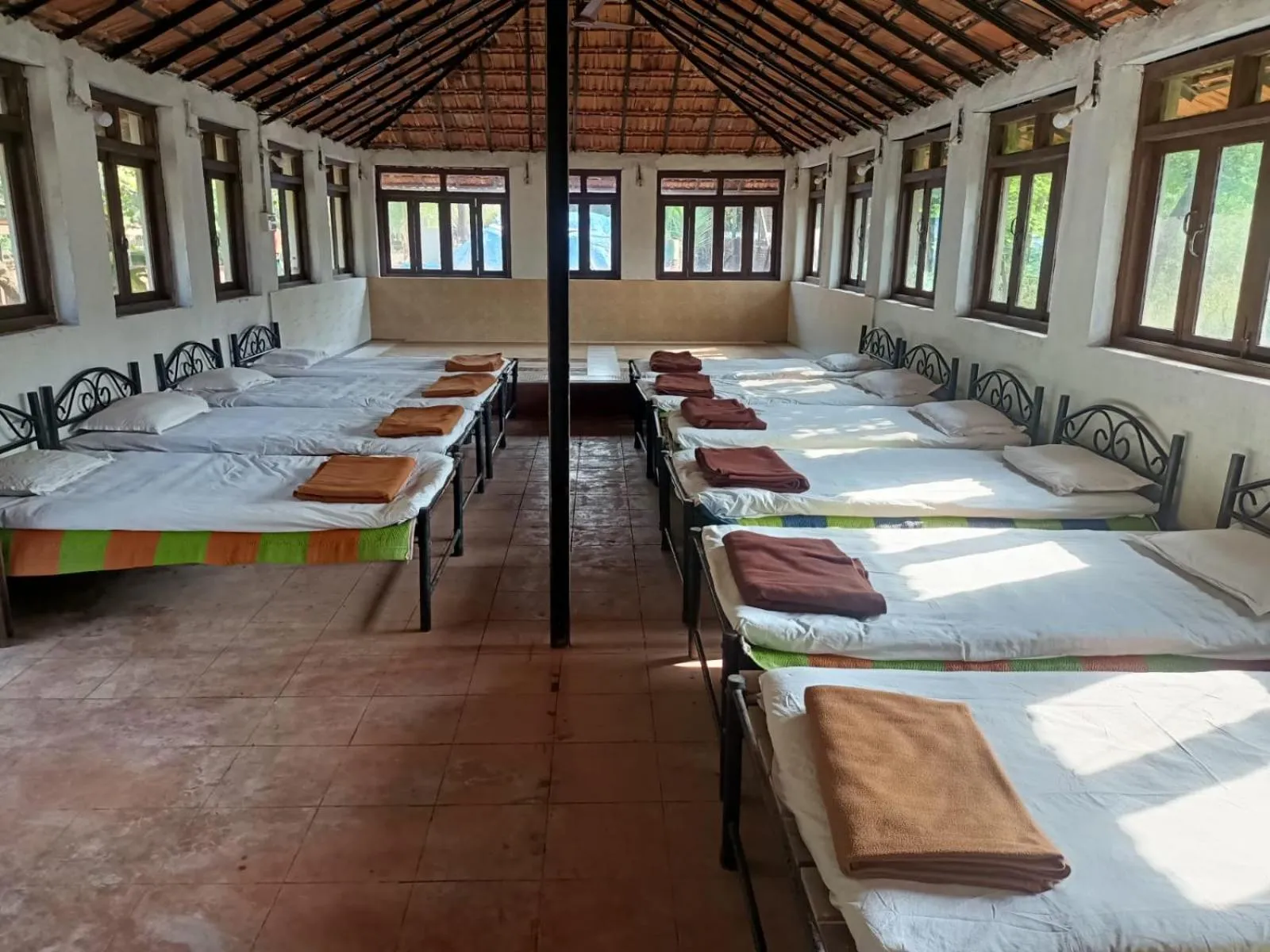 Bed in Surve Natures Resort - Chiplun