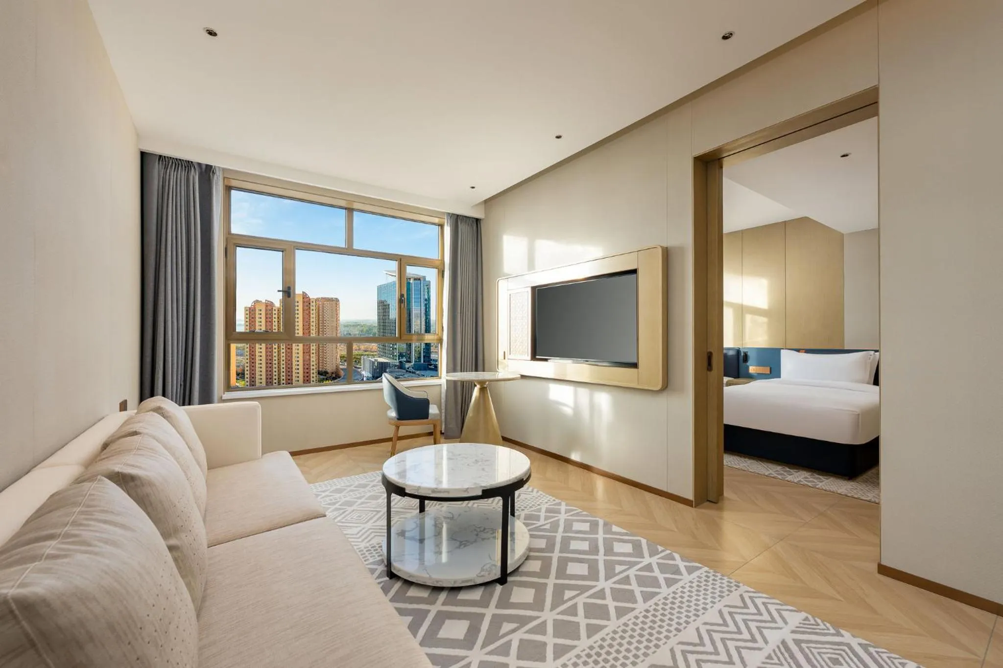 Photo of the whole room, Bed in Holiday Inn Express Kashgar Downtown by IHG