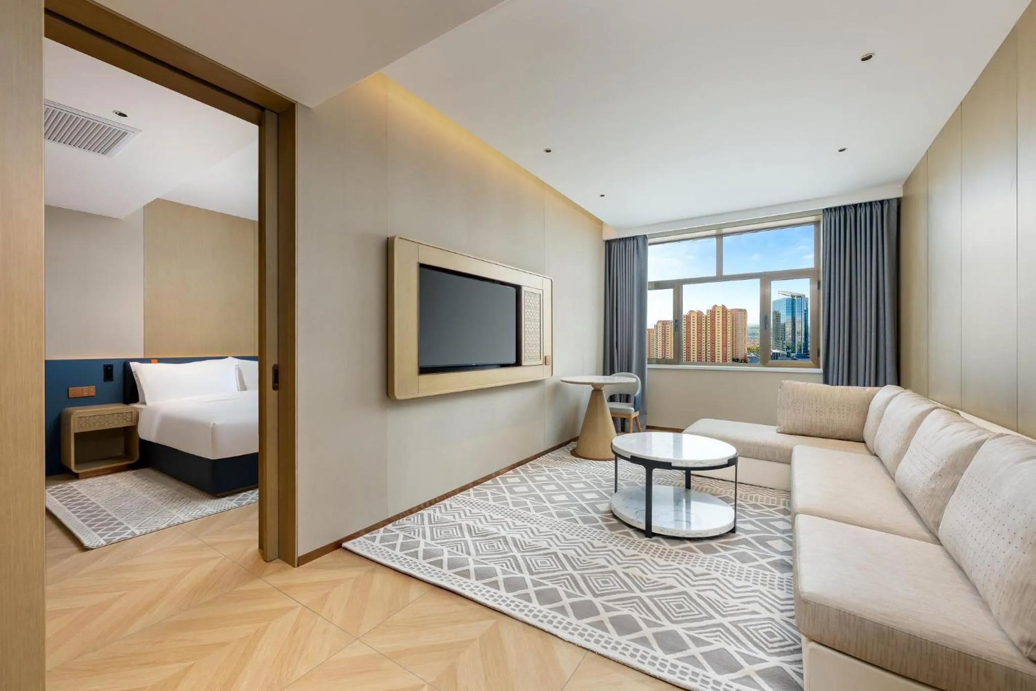 Photo of the whole room, Bed in Holiday Inn Express Kashgar Downtown by IHG