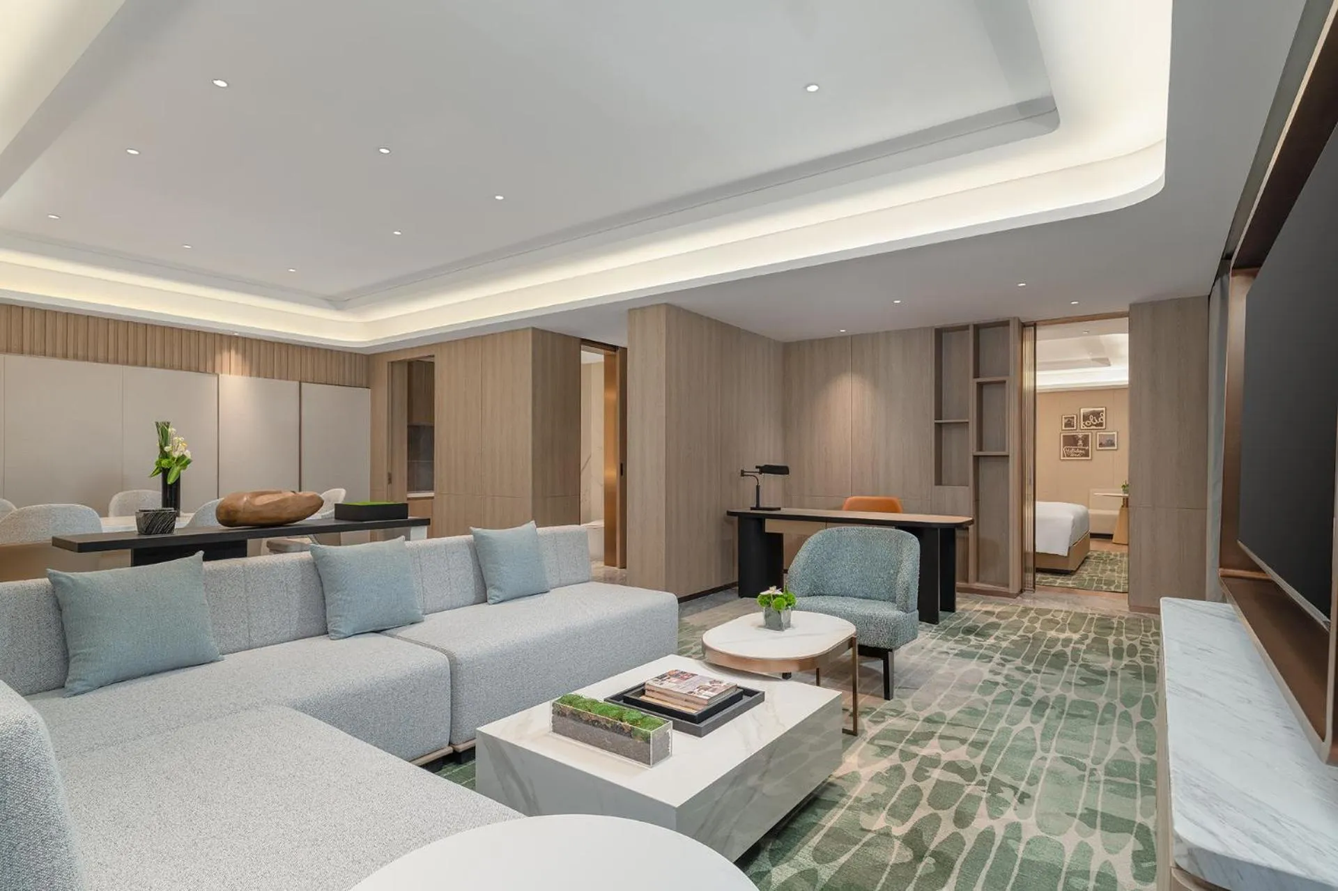 Photo of the whole room in Holiday Inn Jinan Thousand Buddha Mountain by IHG