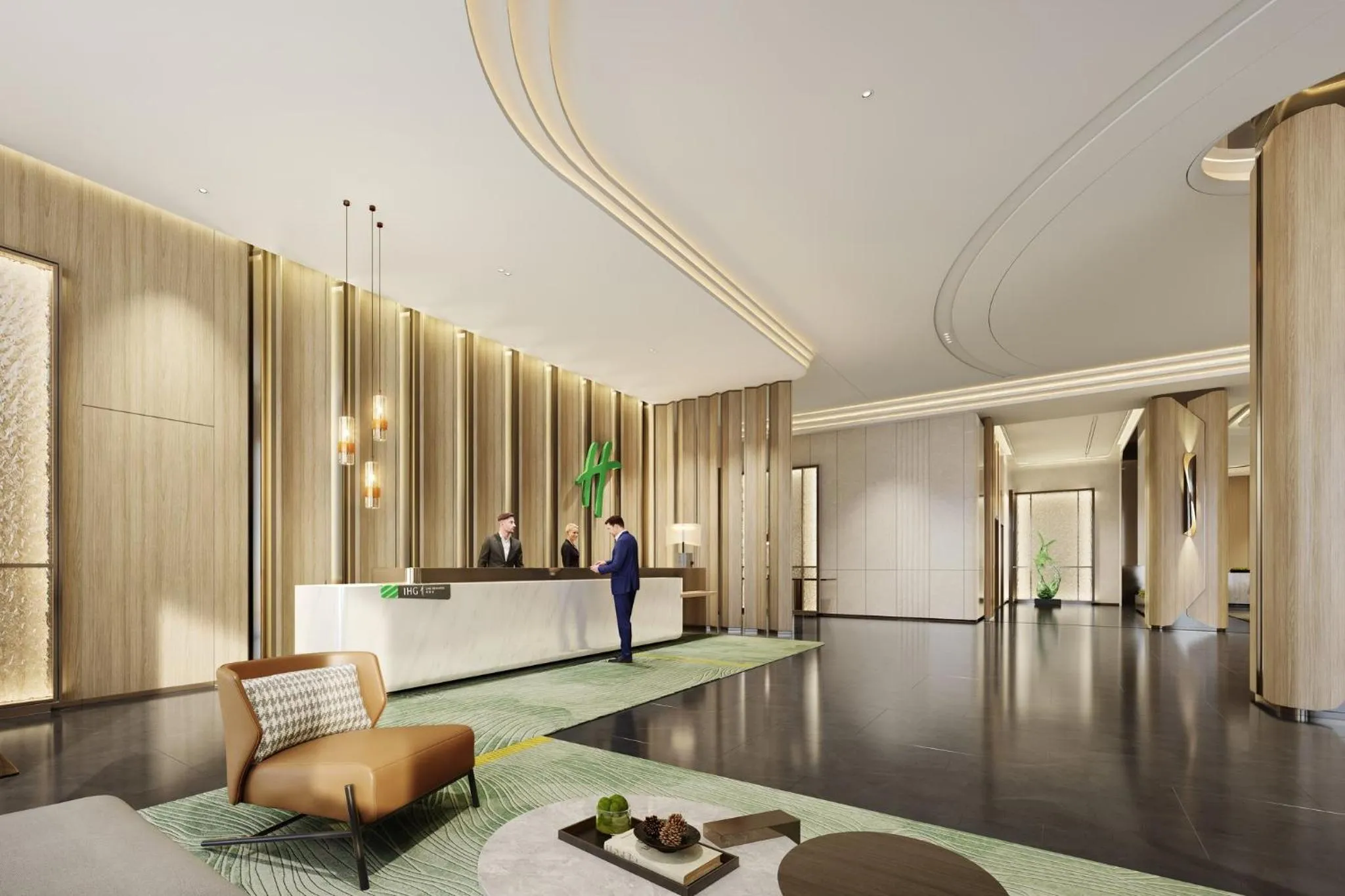 Property building in Holiday Inn Jinan Thousand Buddha Mountain by IHG