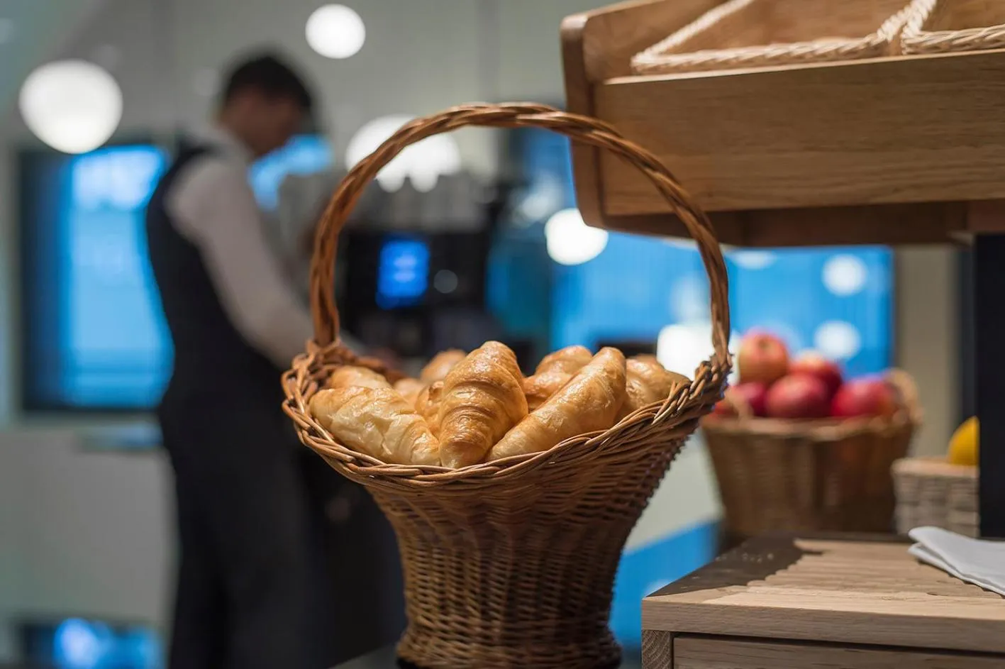 Food close-up in Hotel one66 (free parking garage)