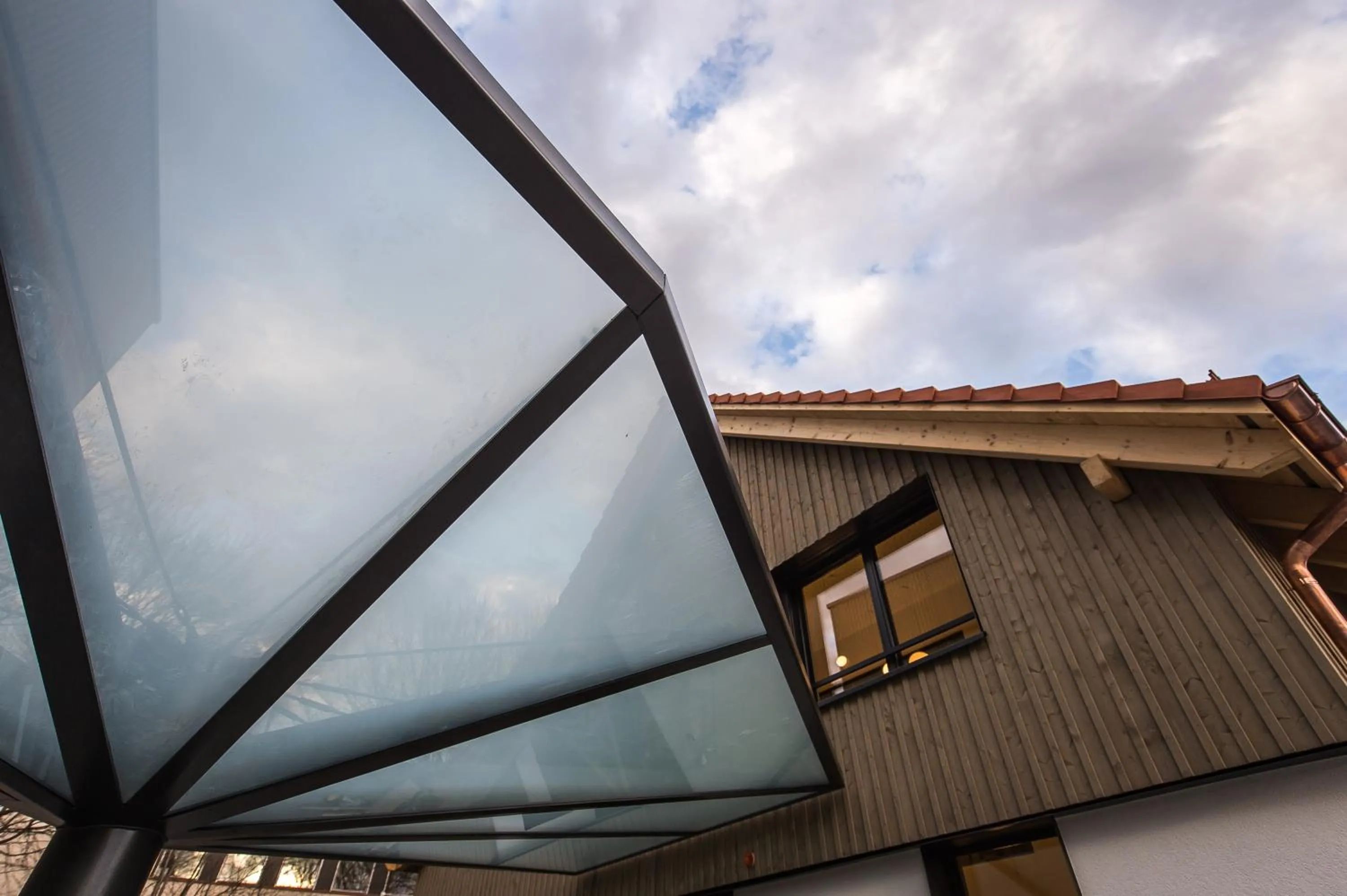 View (from property/room) in Hotel one66 (free parking garage)