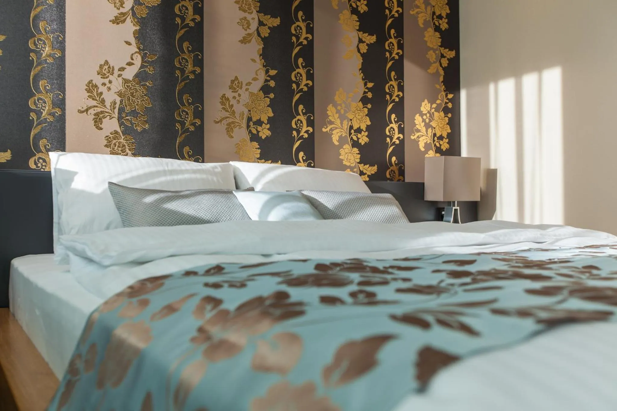 Bed in Plaza Hotel Winterthur