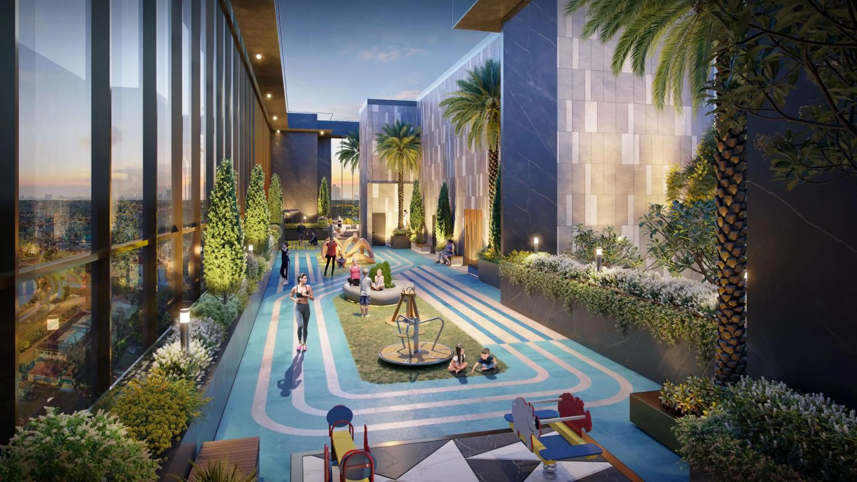 Family in Lancaster Legacy Hotel & Apartments