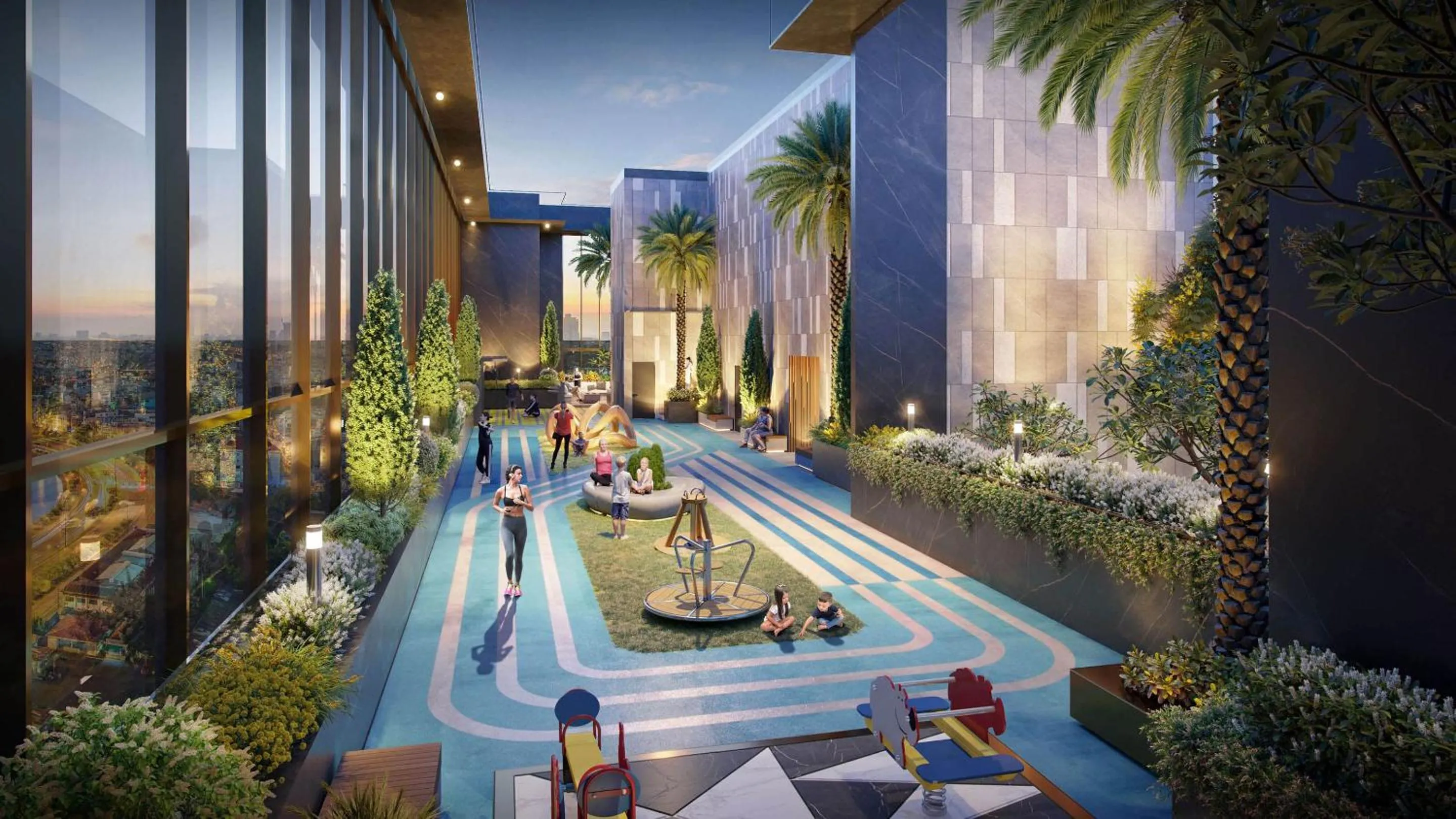 Family in Lancaster Legacy Hotel & Apartments