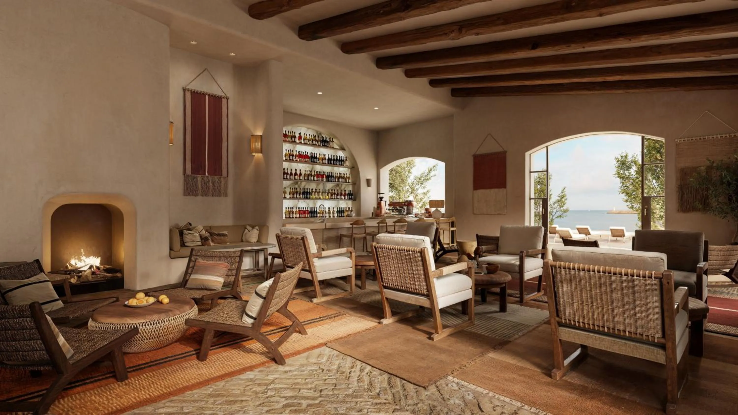 Lounge or bar in Zannier Île de Bendor