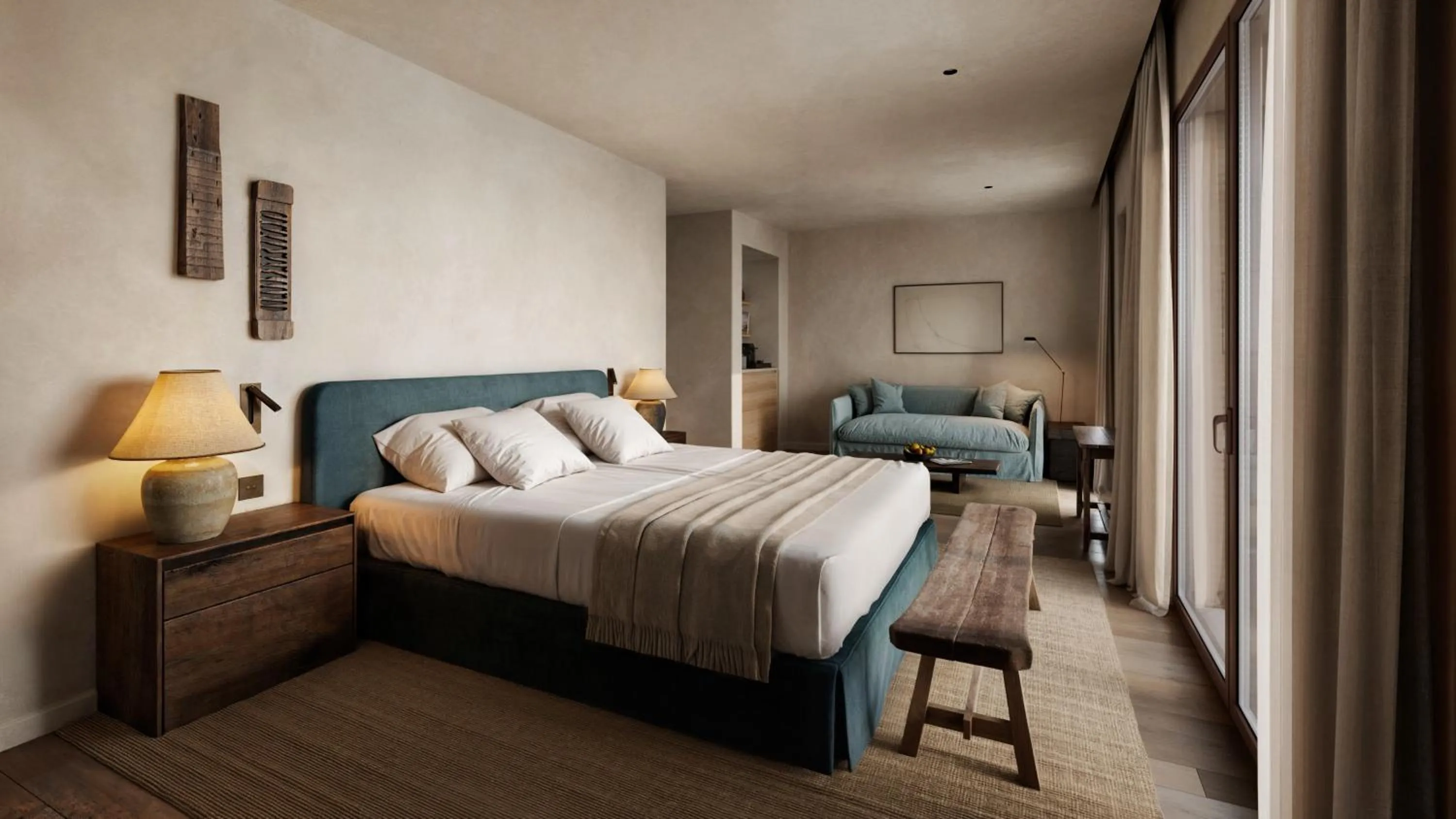 Bedroom, Bed in Zannier Île de Bendor