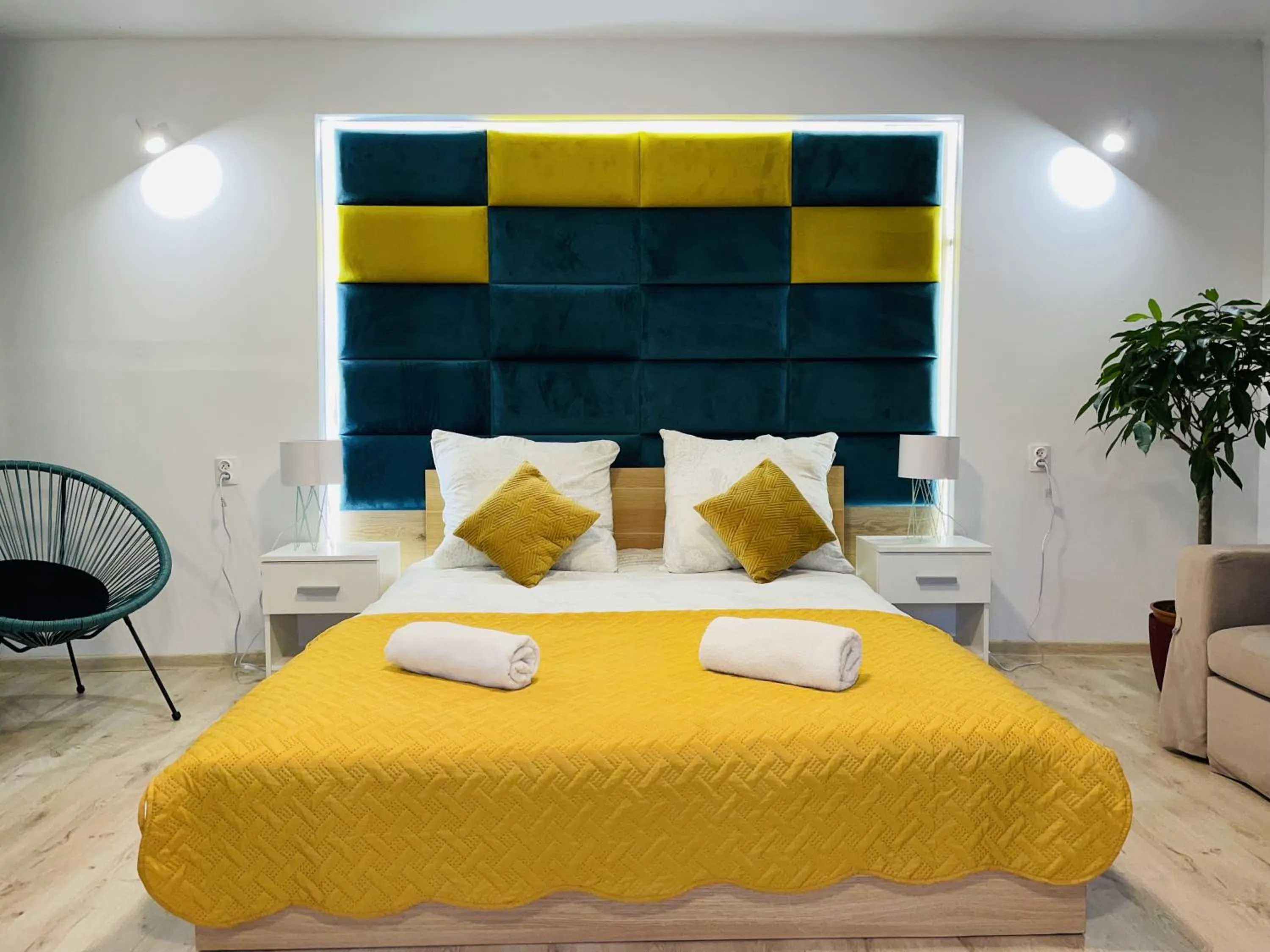 Bed in Inna Strefa - Sleep & Restaurant