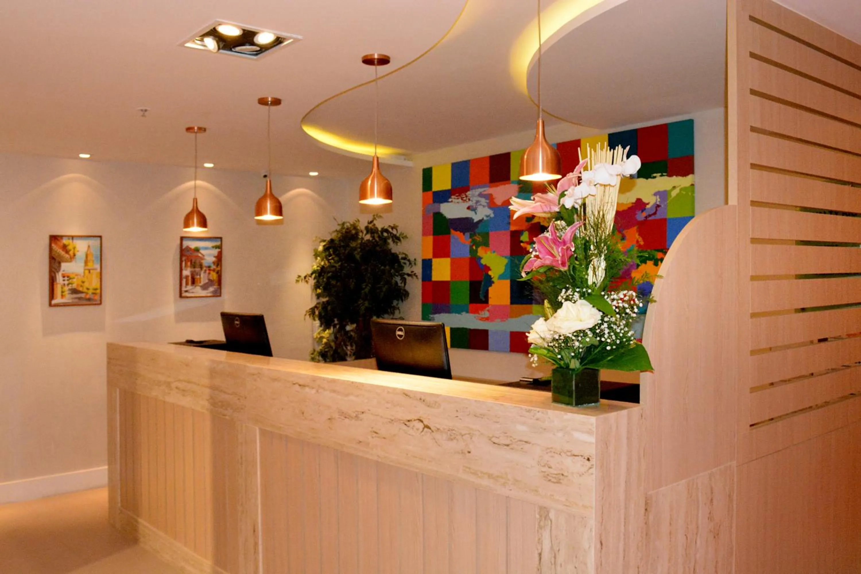 Lobby or reception in Royalty Rio Hotel