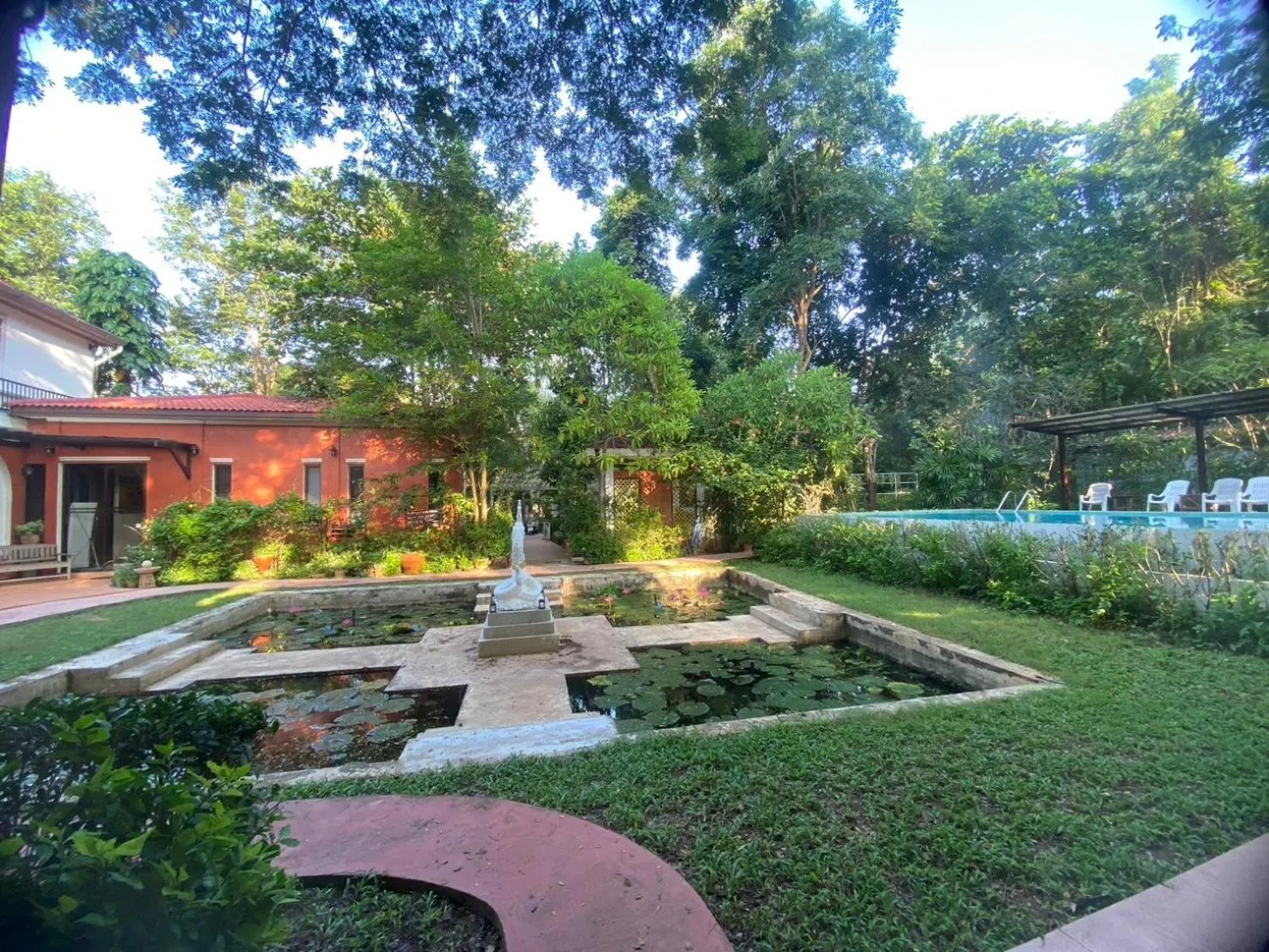 Garden in The Journey House Lifestyle Boutique Hotel