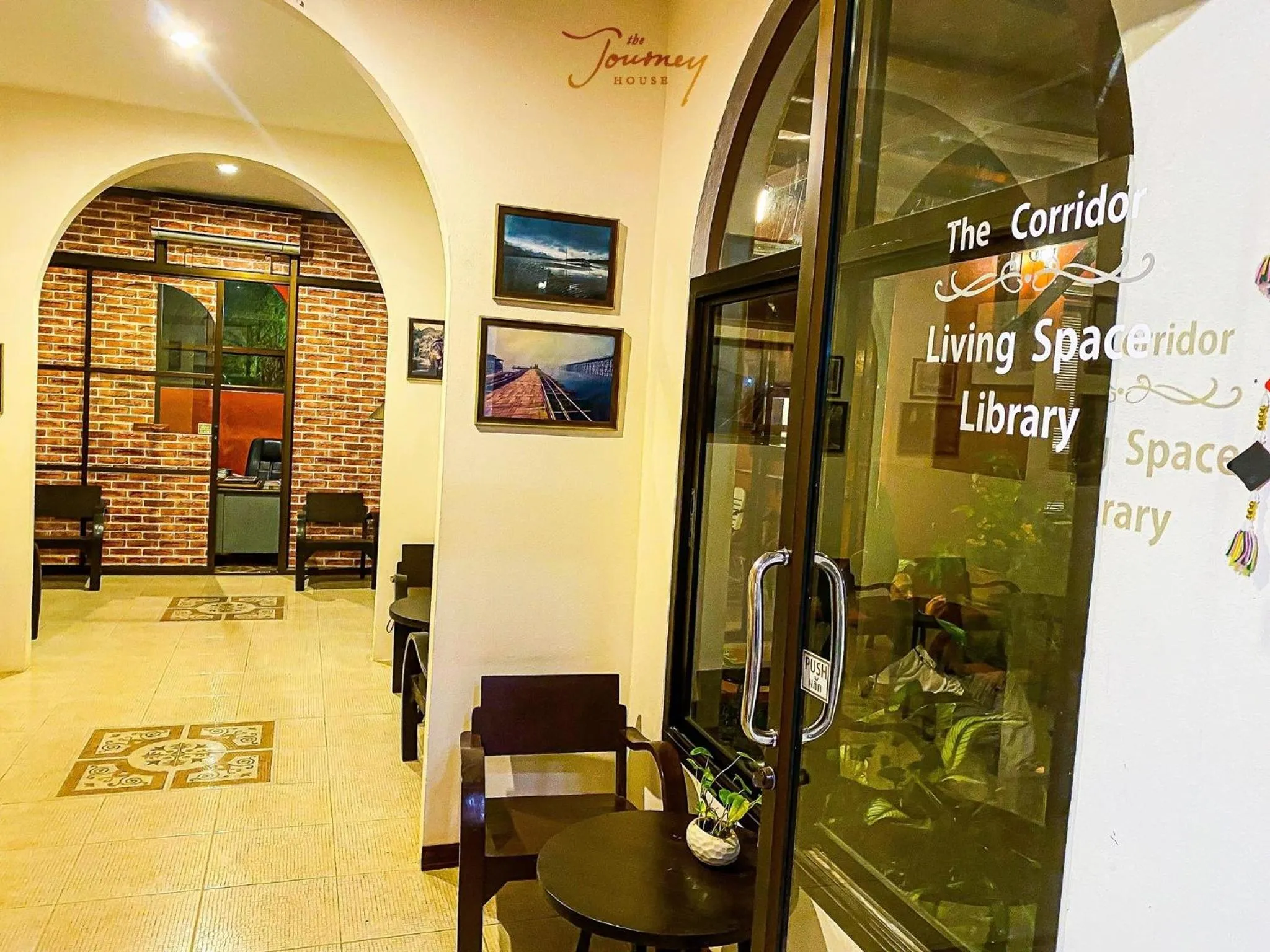 Library in The Journey House Lifestyle Boutique Hotel