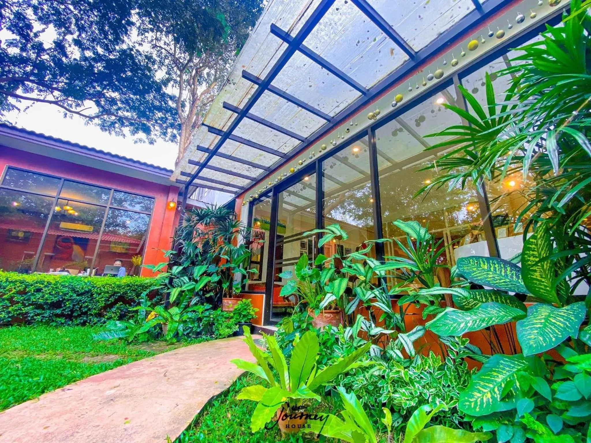 Garden in The Journey House Lifestyle Boutique Hotel