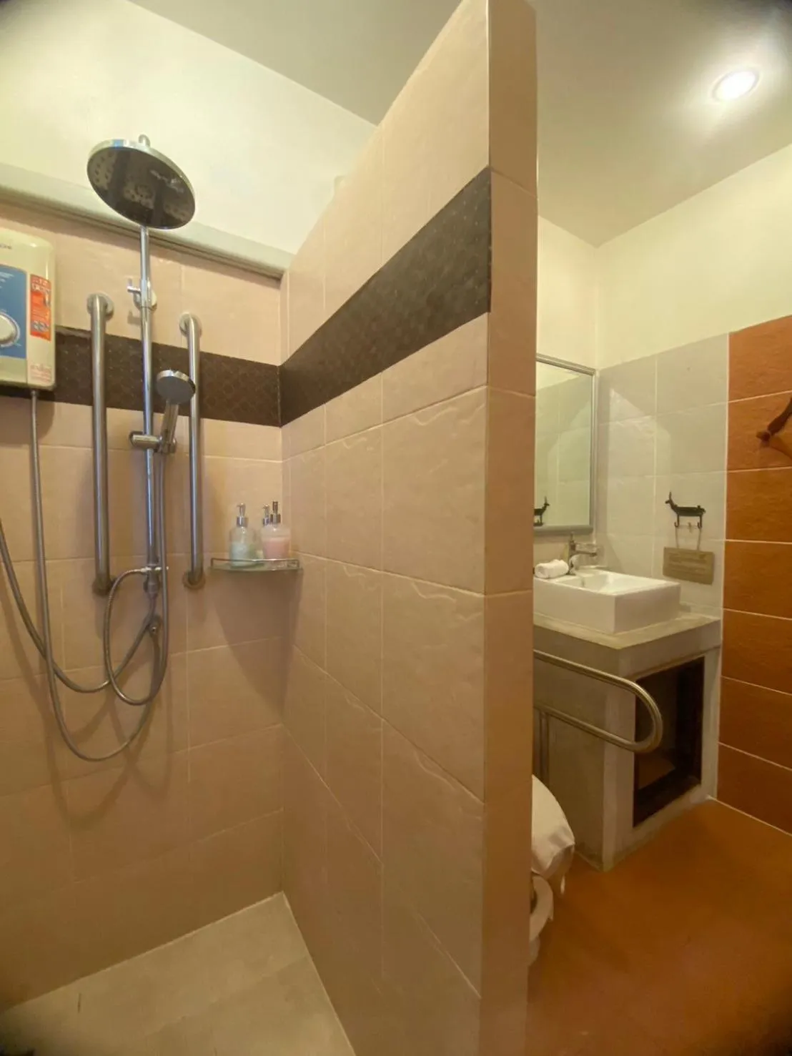 Shower in The Journey House Lifestyle Boutique Hotel