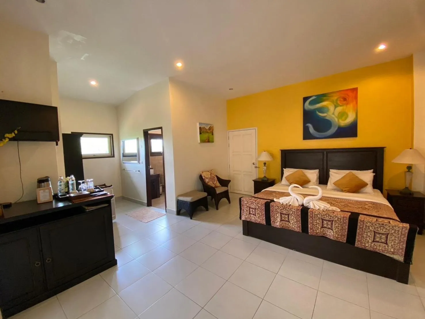 TV and multimedia, Bed in The Journey House Lifestyle Boutique Hotel