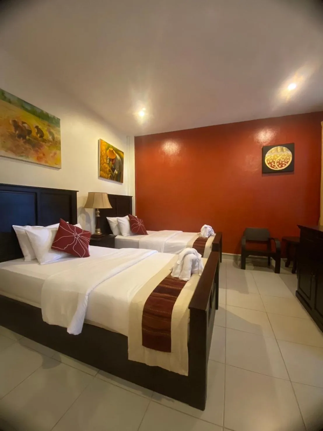 Bed in The Journey House Lifestyle Boutique Hotel