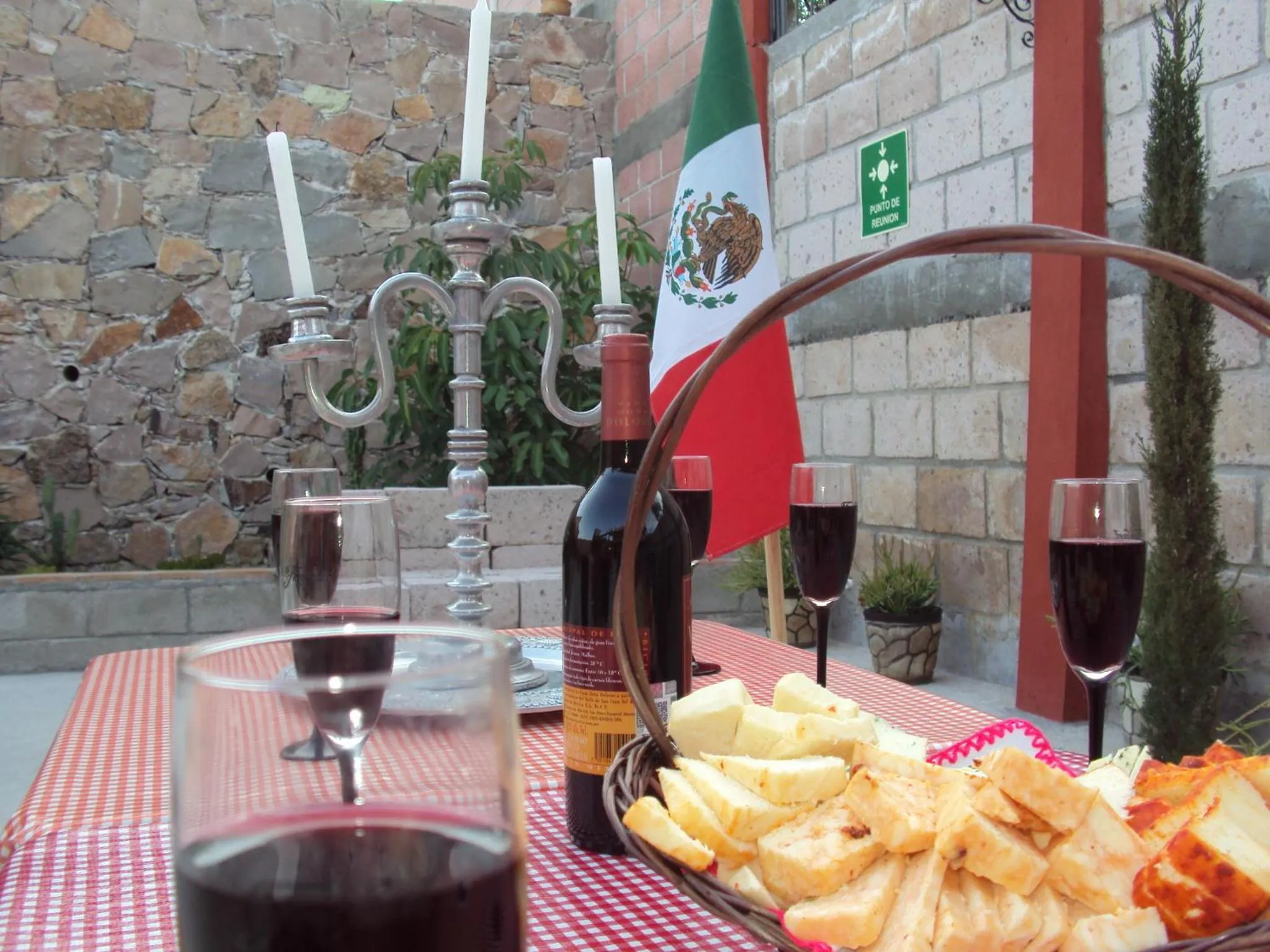 Food close-up in Hotel Mirador Real