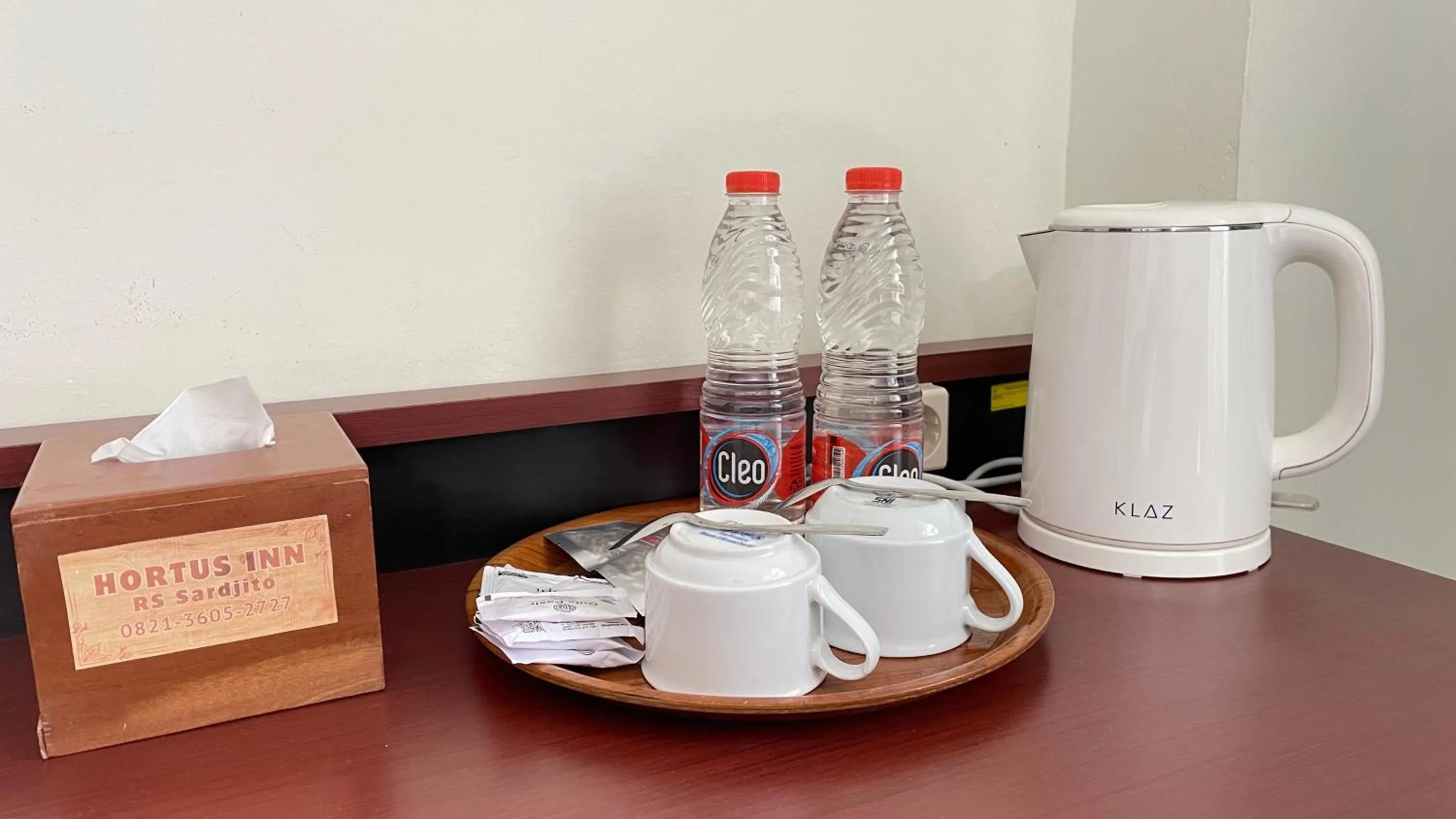 Coffee/tea facilities in Hortus Inn