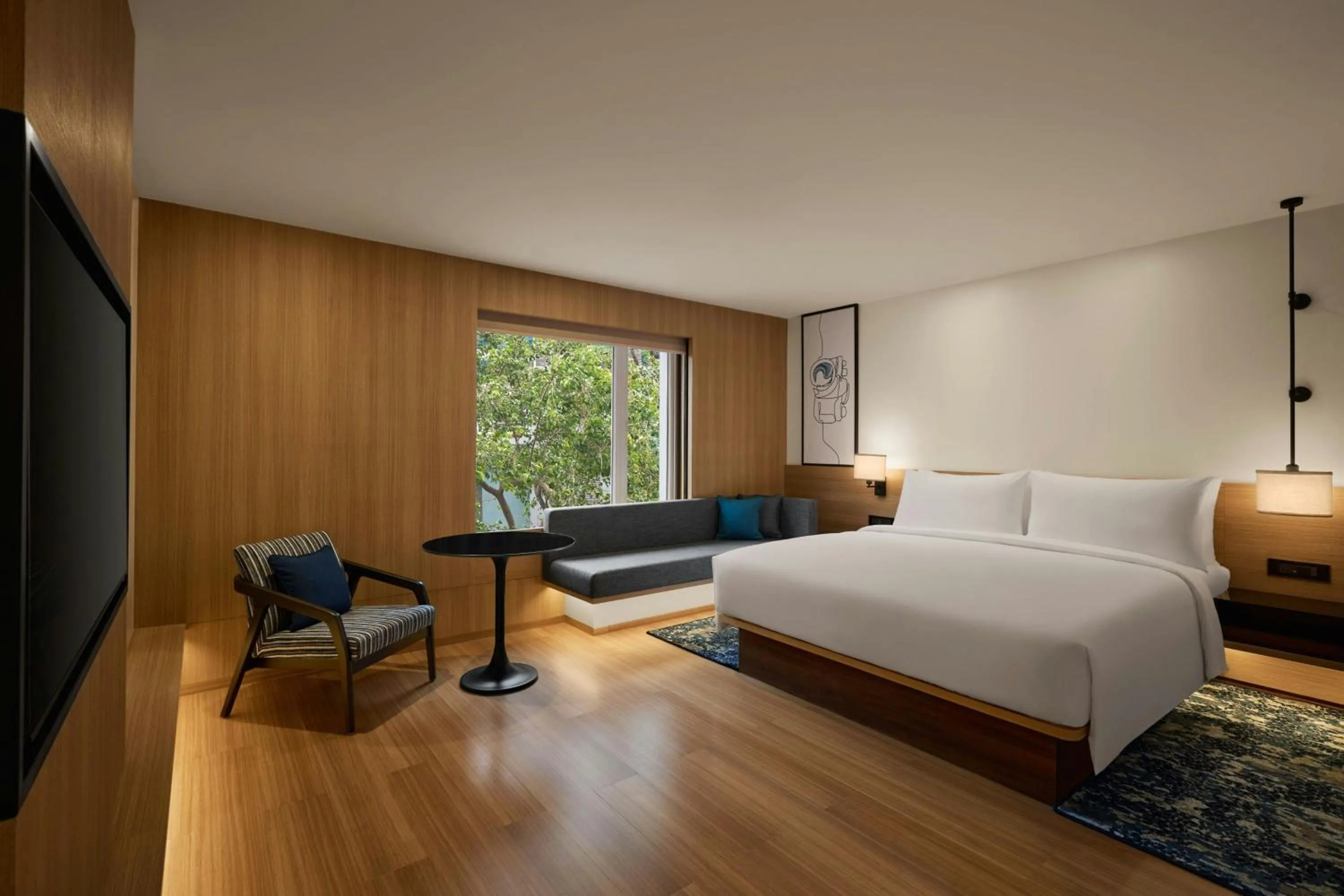 Photo of the whole room, Bed in Fairfield by Marriott Mumbai Andheri West