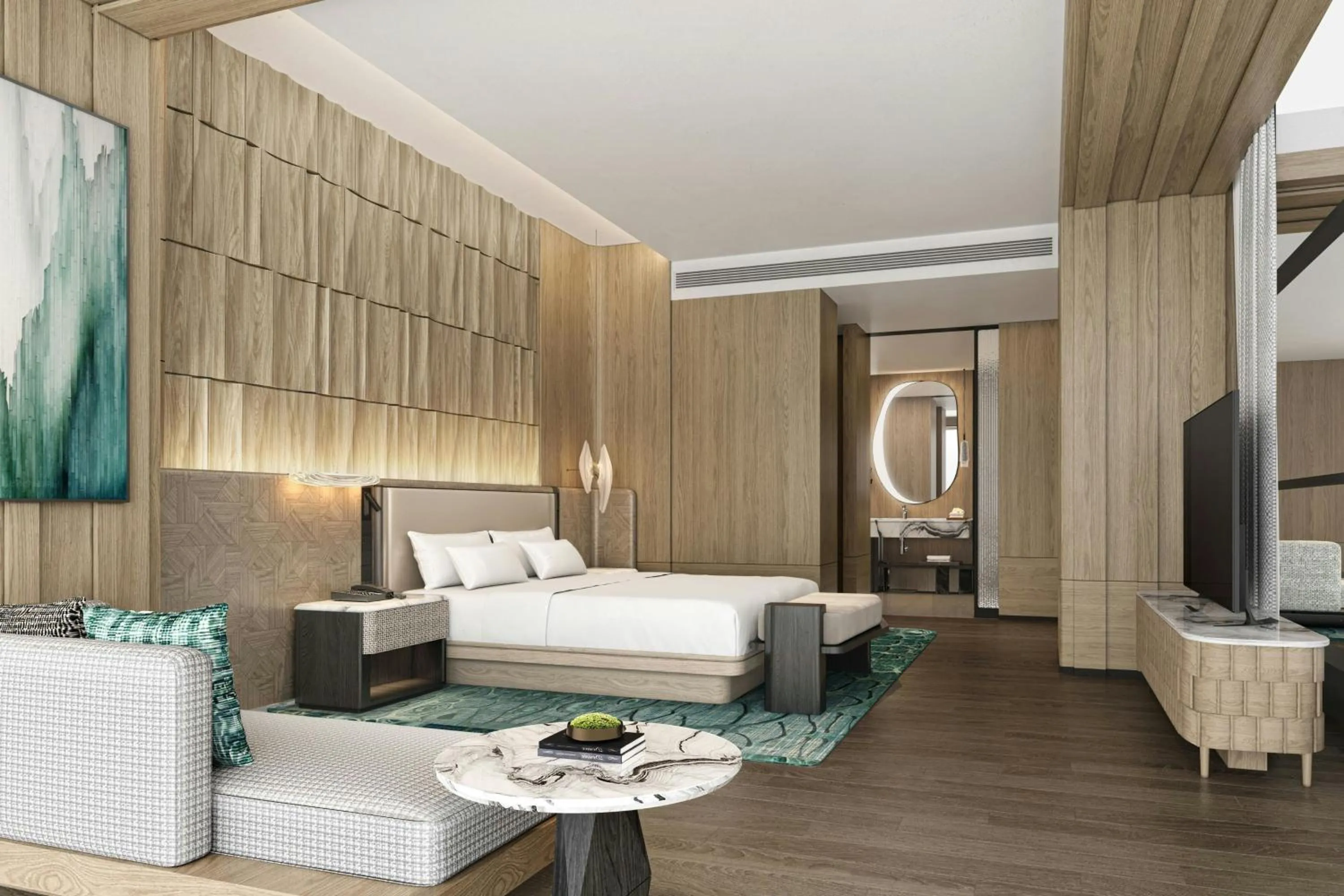 Bedroom, Bed in The Westin Yichang