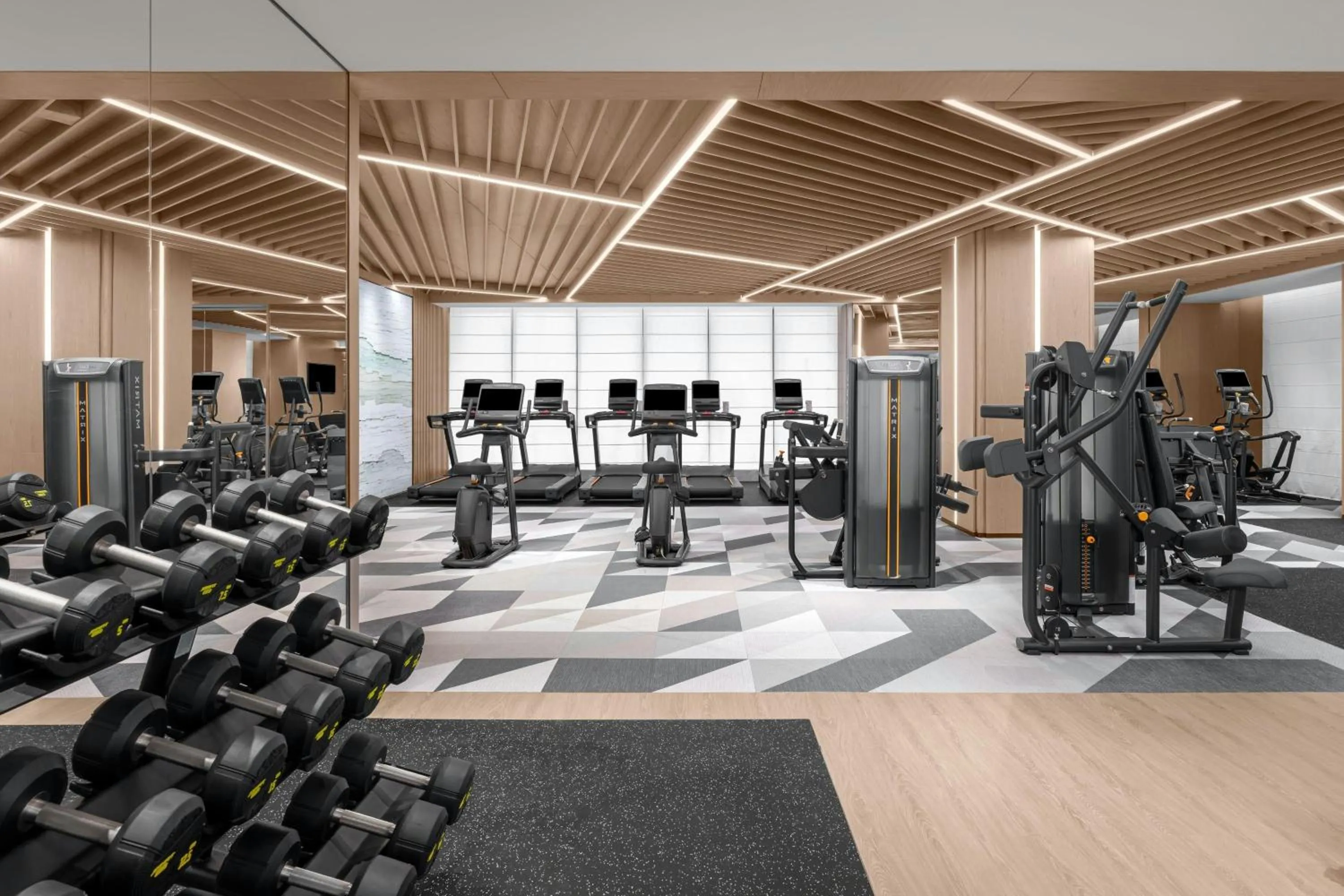 Fitness centre/facilities in The Westin Yichang