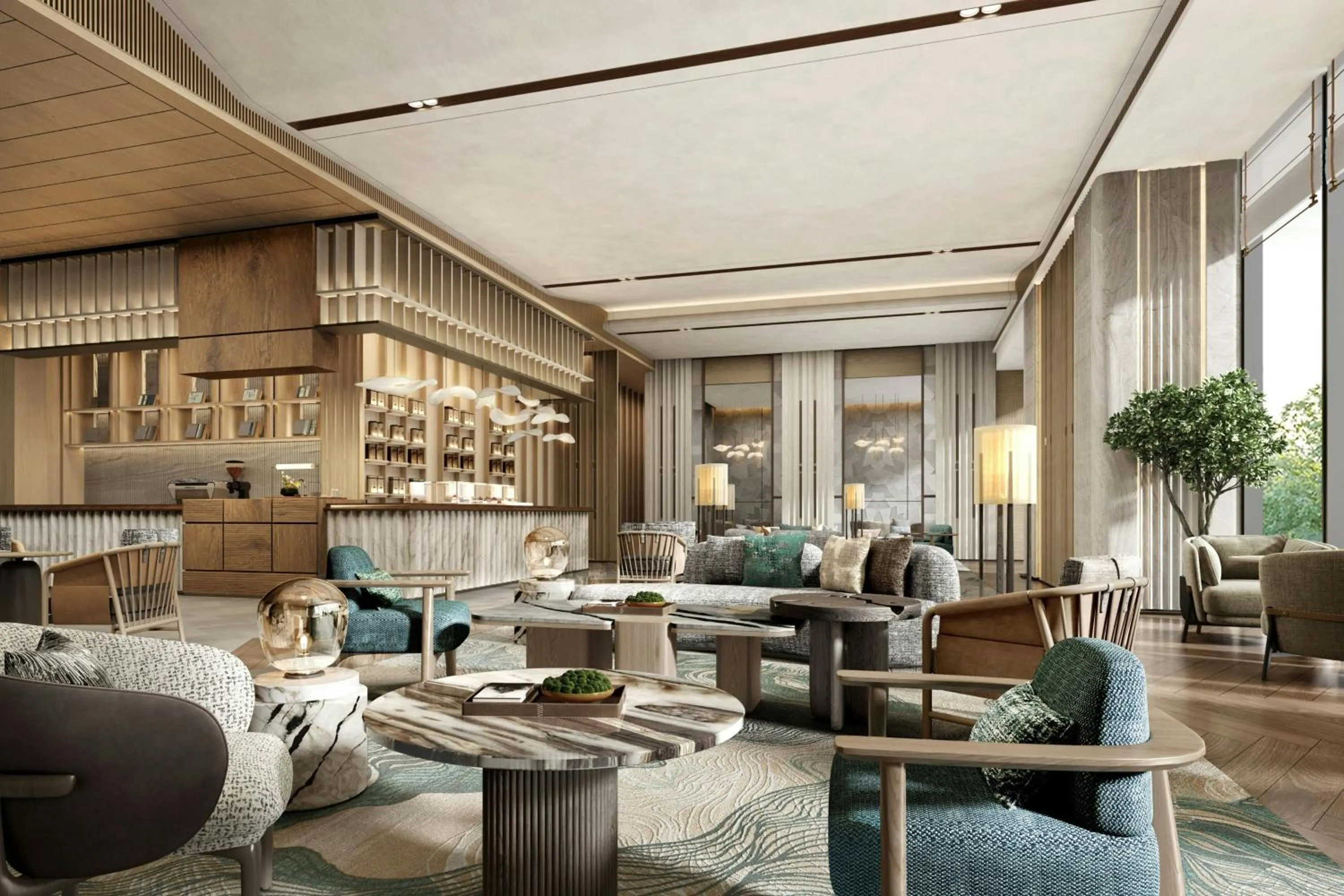 Lounge or bar in The Westin Yichang