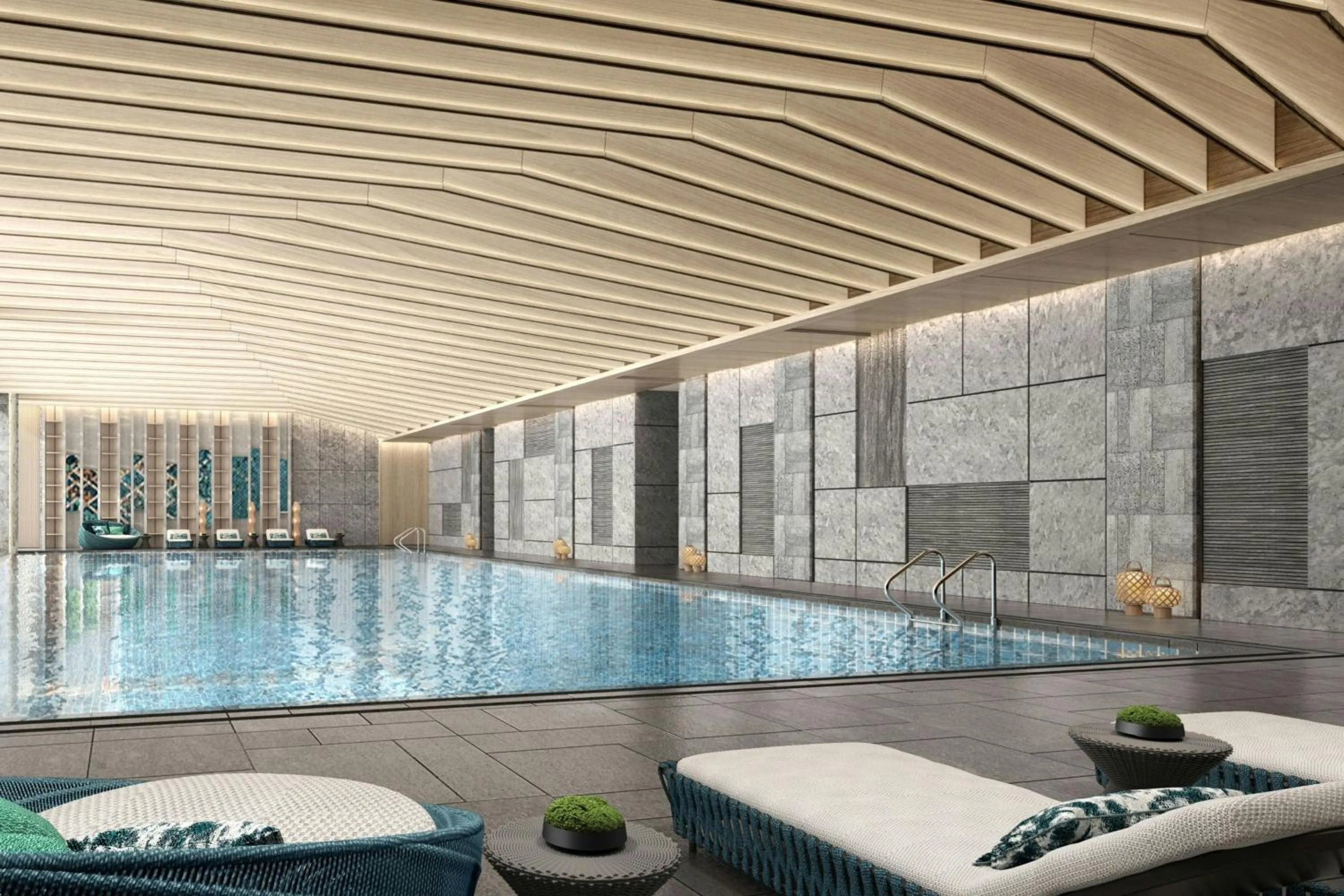 Swimming pool in The Westin Yichang