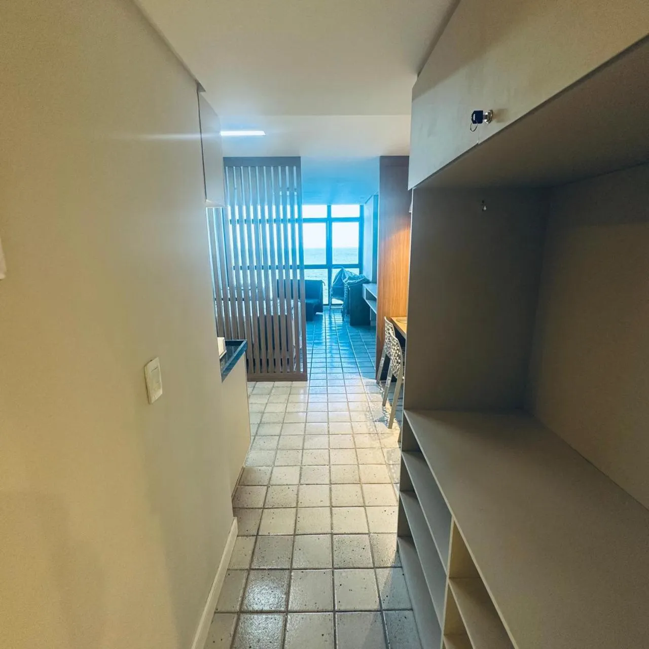 Living room in FLAT PRAIA DE PIEDADE - Região de Recife - Vista pro MAR