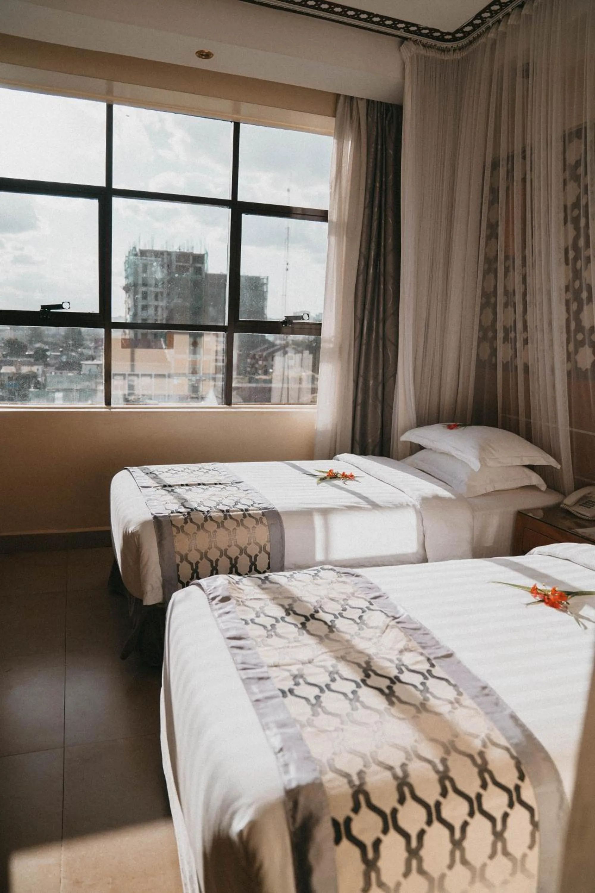 City view in Saab Royale Hotel