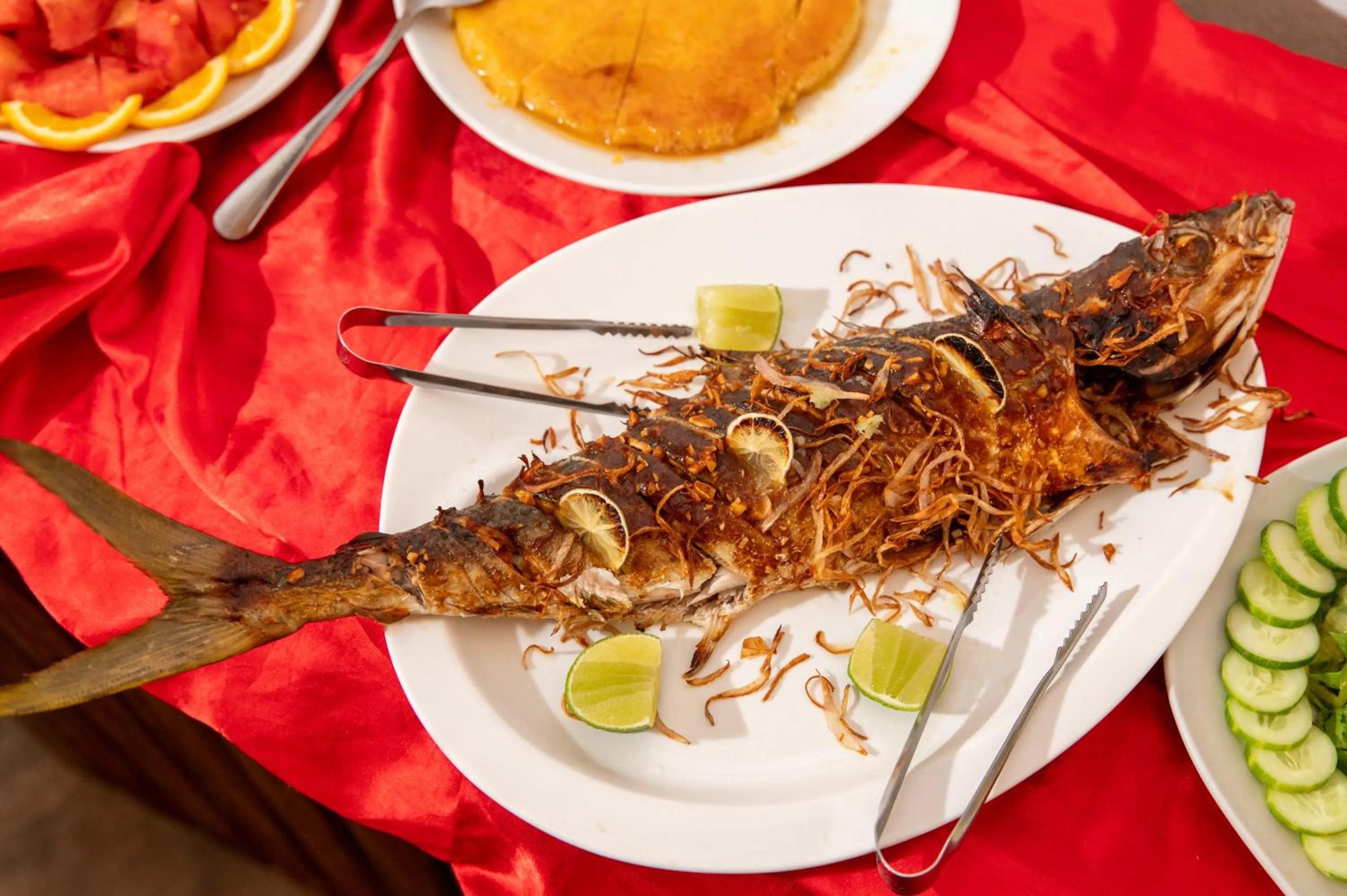 Food close-up in Biosphere Inn