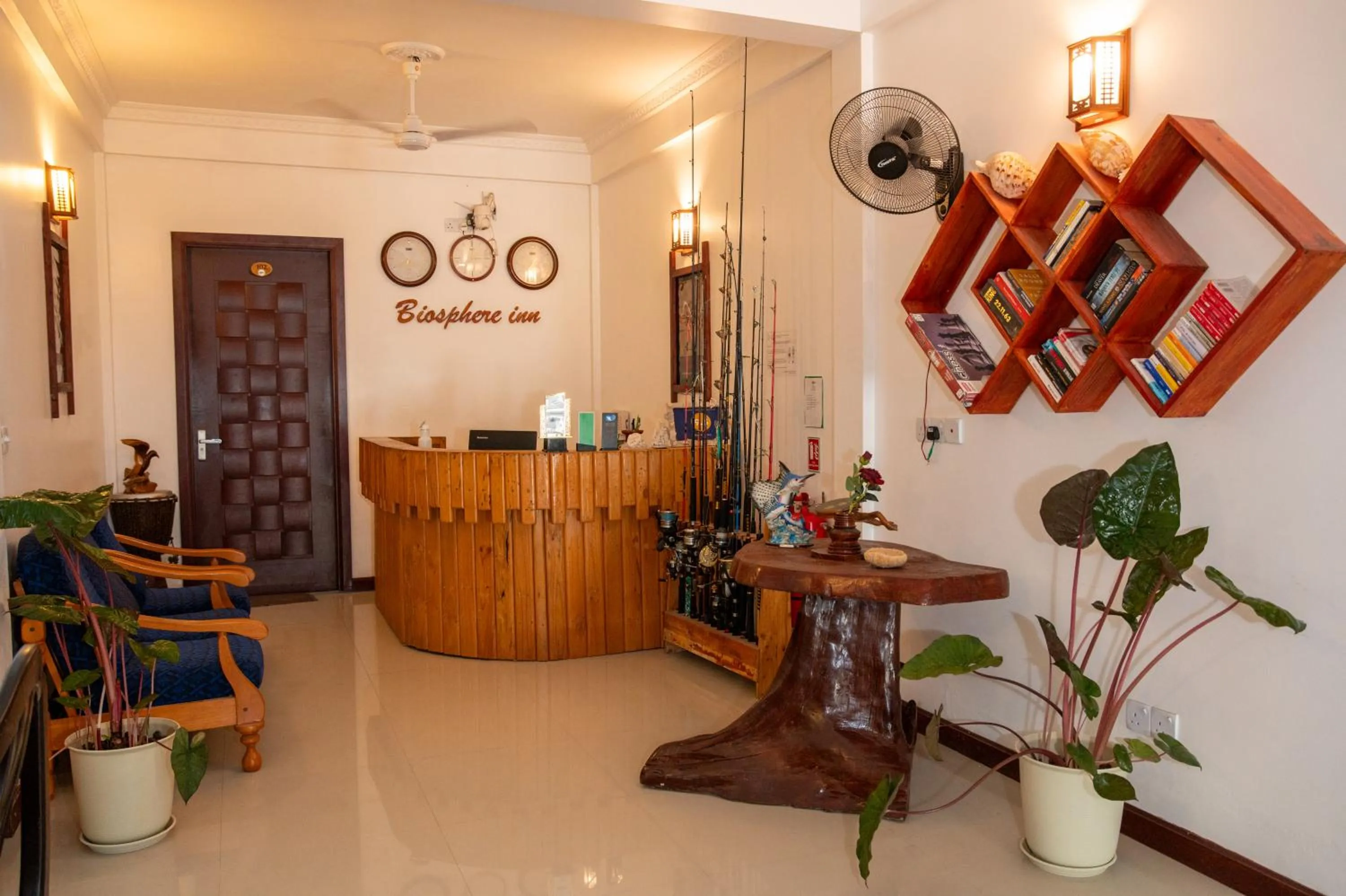 Lobby or reception in Biosphere Inn