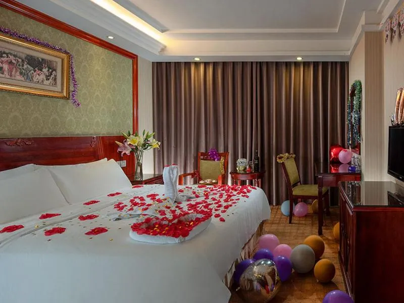 Bed in Vienna Hotel Dongguan Songshan Lake