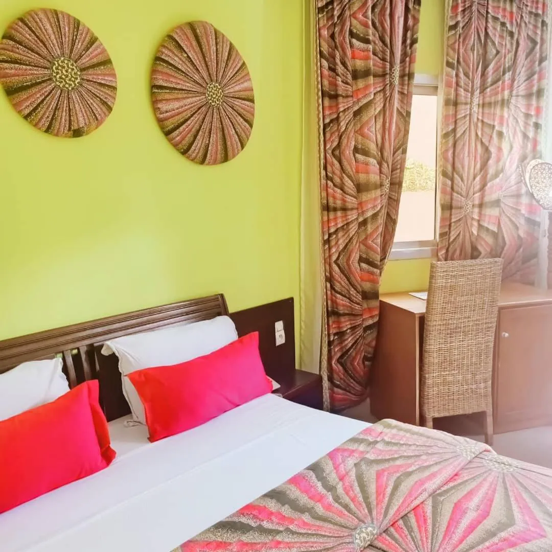 Bed in Hotel Le Marly