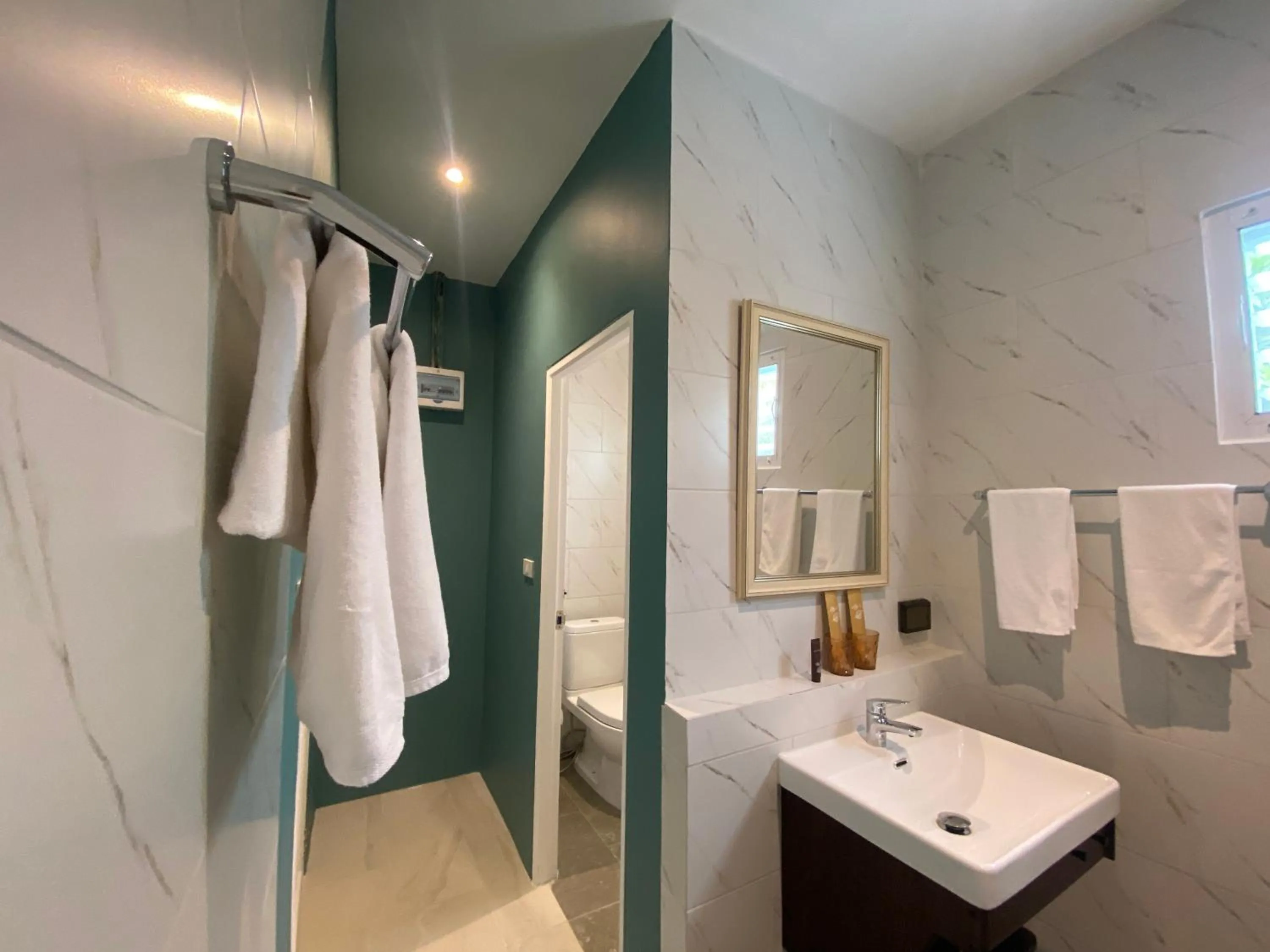 Toilet in Le Petit Saint Tropez