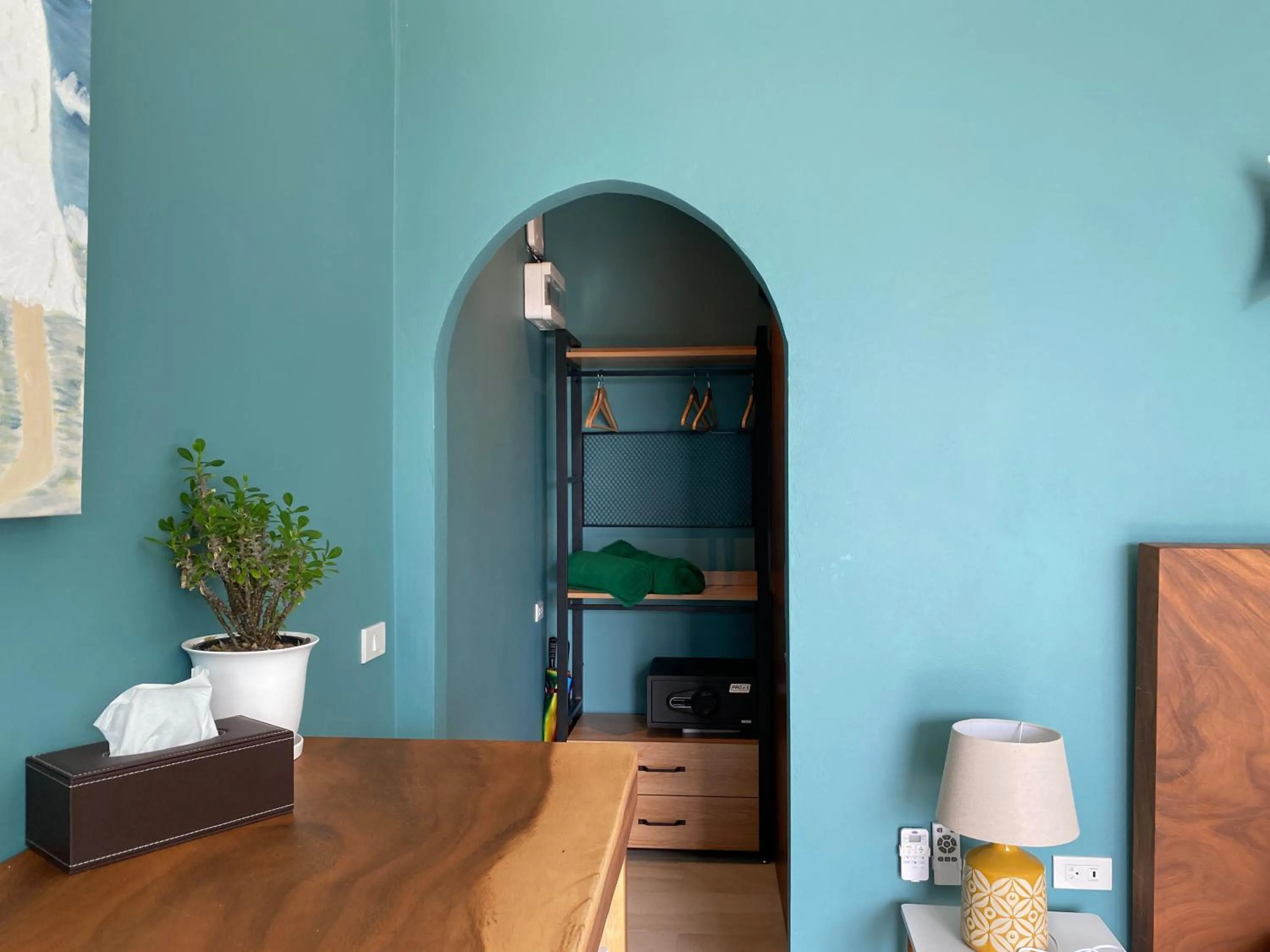 Bedroom in Le Petit Saint Tropez