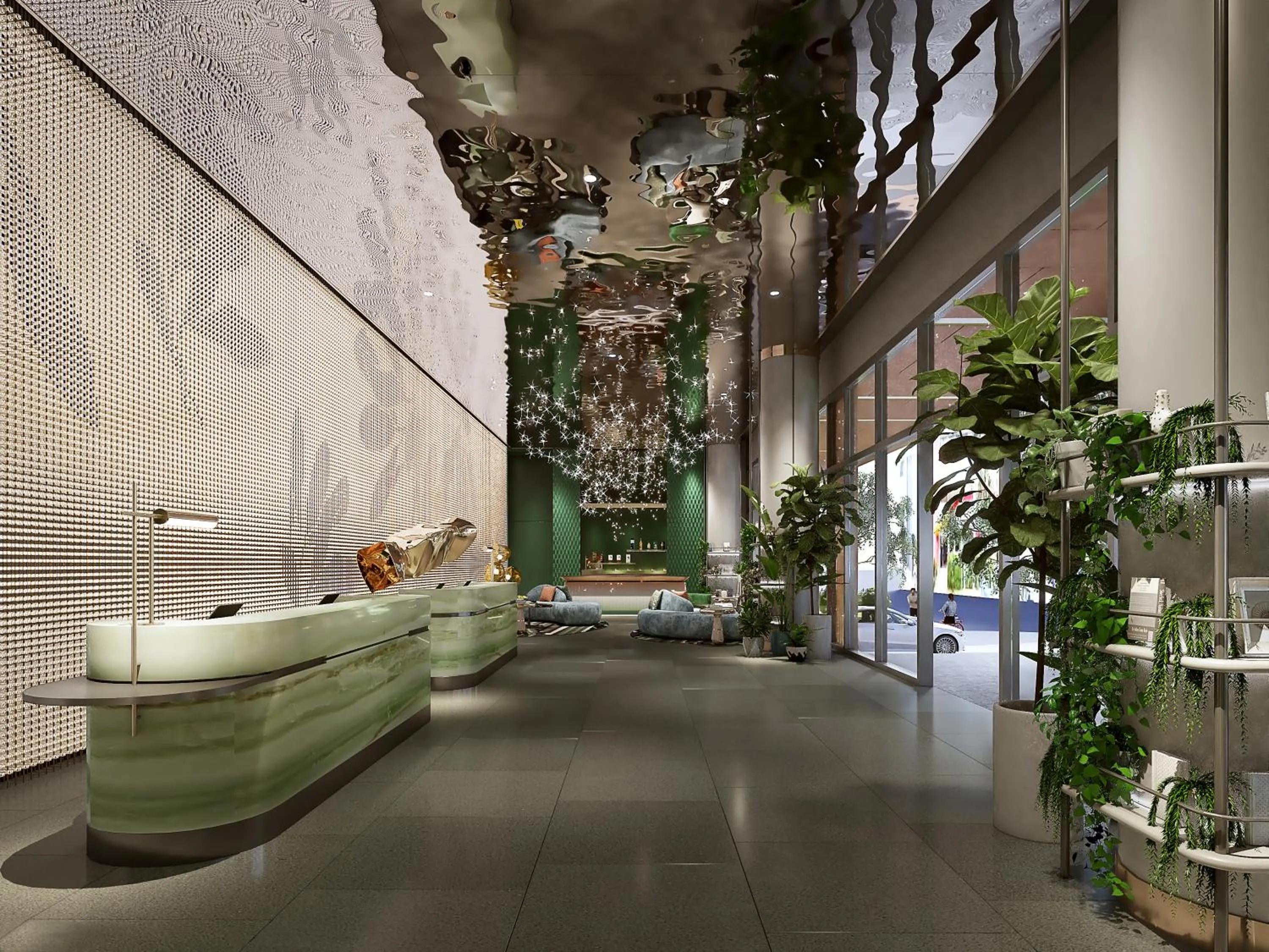 Lobby or reception in Hotel Waterloo Singapore - Handwritten Collection