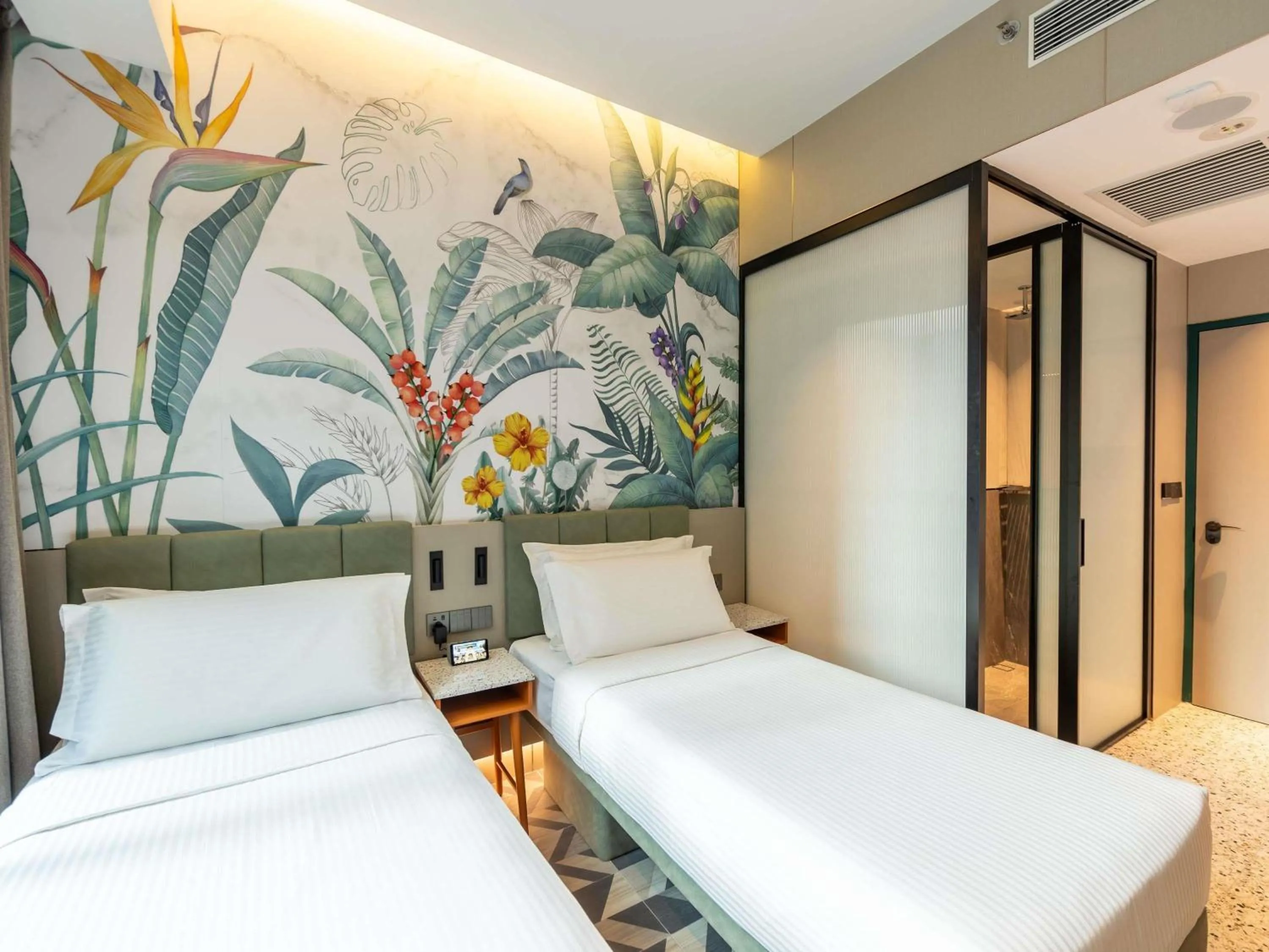 Bedroom, Bed in Hotel Waterloo Singapore - Handwritten Collection